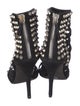Giuseppe Zanotti x Balmain Suede Studded Accents Pumps