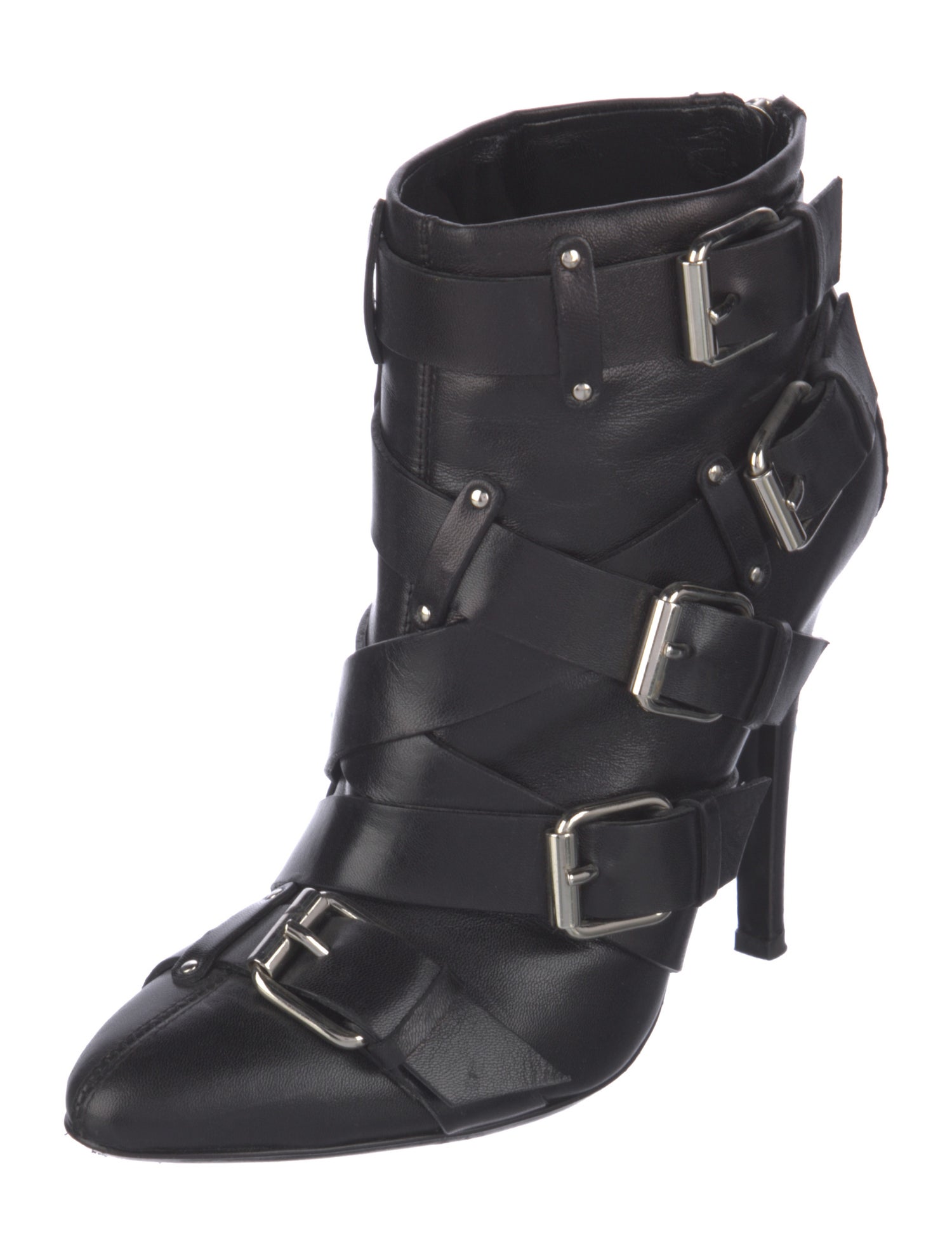 Giuseppe Zanotti x Balmain Leather Pumps