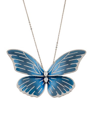 Bhansali Pendant Titanium Diamond Convertible Necklace 6.25