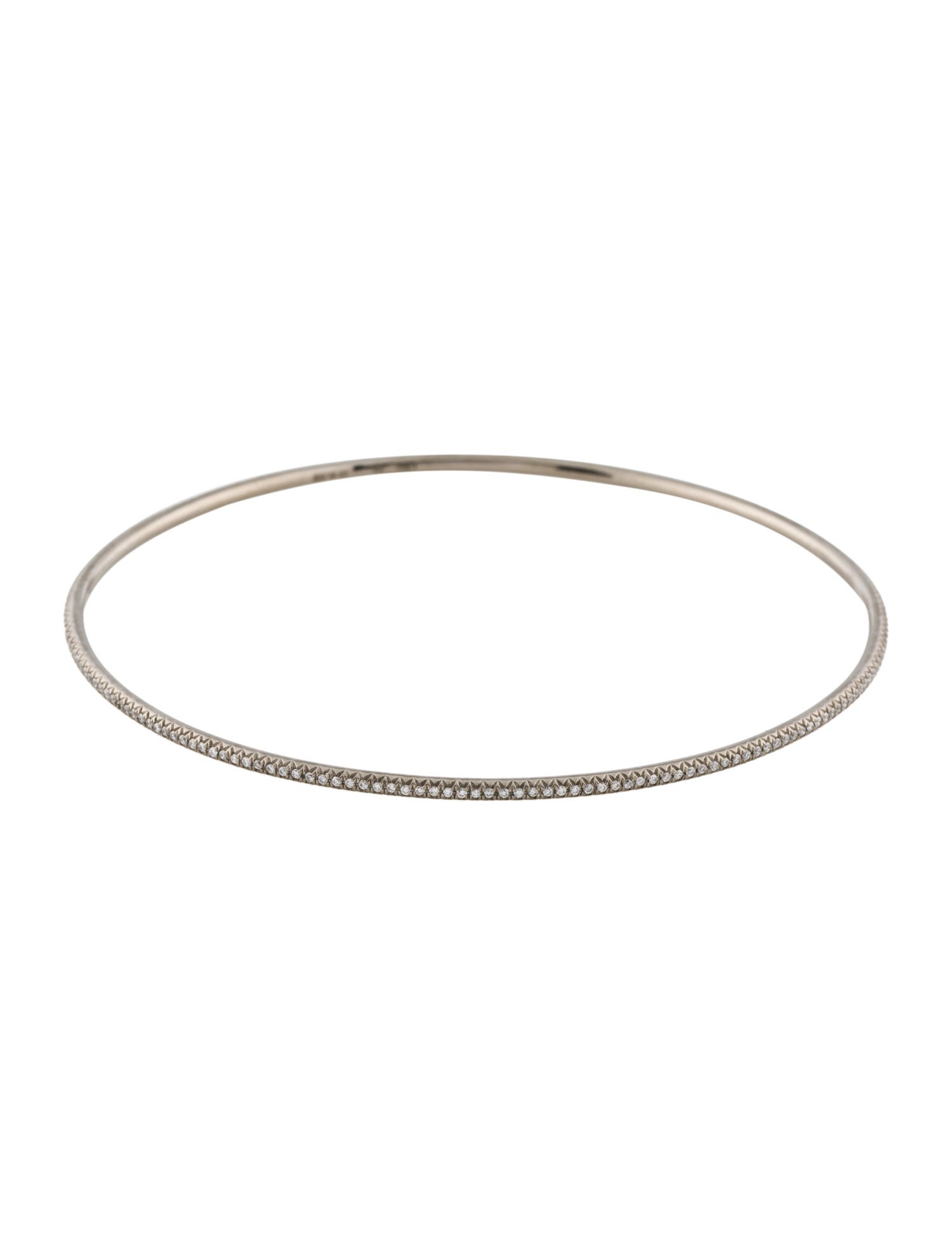 Bhansali Titanium Diamond Bangle Bracelet