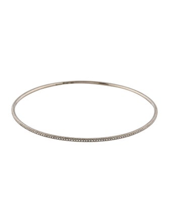 Bhansali Titanium Diamond Bangle Bracelet