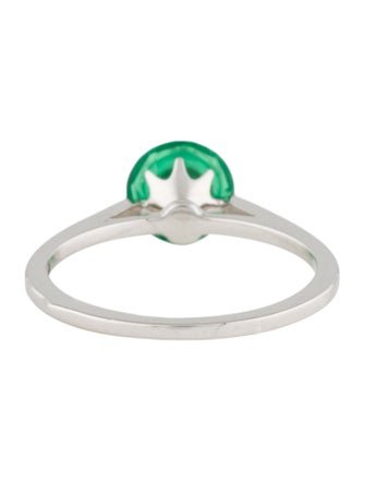 Bhansali 18K Synthetic Emerald & Diamond Cocktail Ring