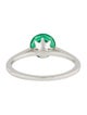 Bhansali 18K Synthetic Emerald & Diamond Cocktail Ring
