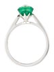 Bhansali 18K Synthetic Emerald & Diamond Cocktail Ring