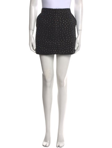 Beulah London Skirts Polka Dot Print Mini Skirt M