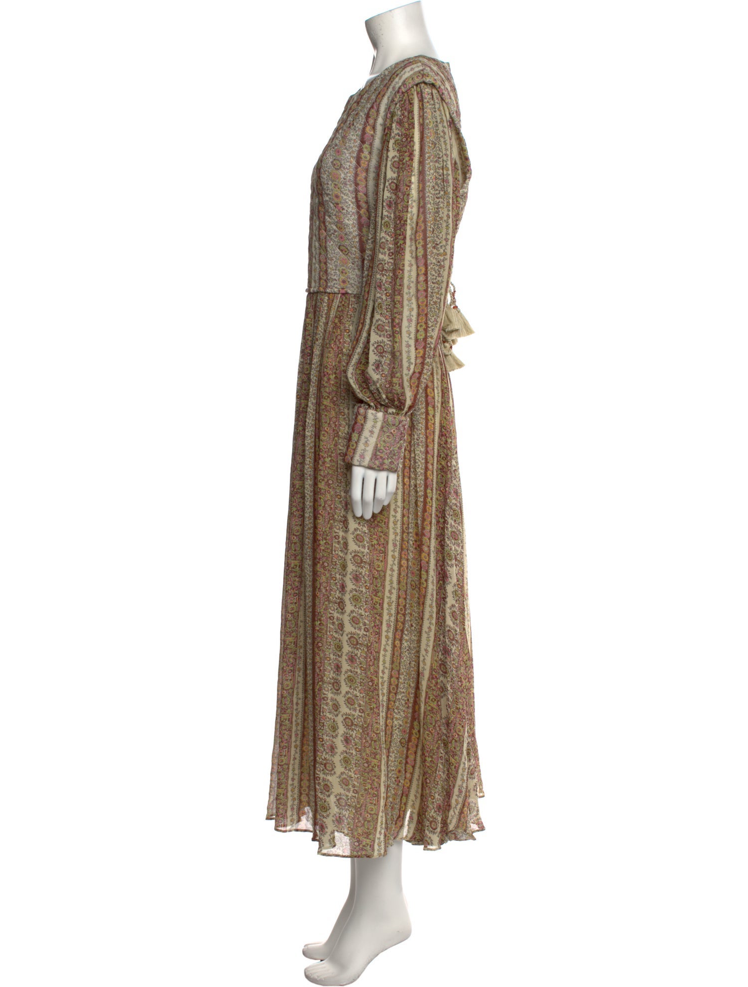Beulah London Silk Long Dress w/ Tags