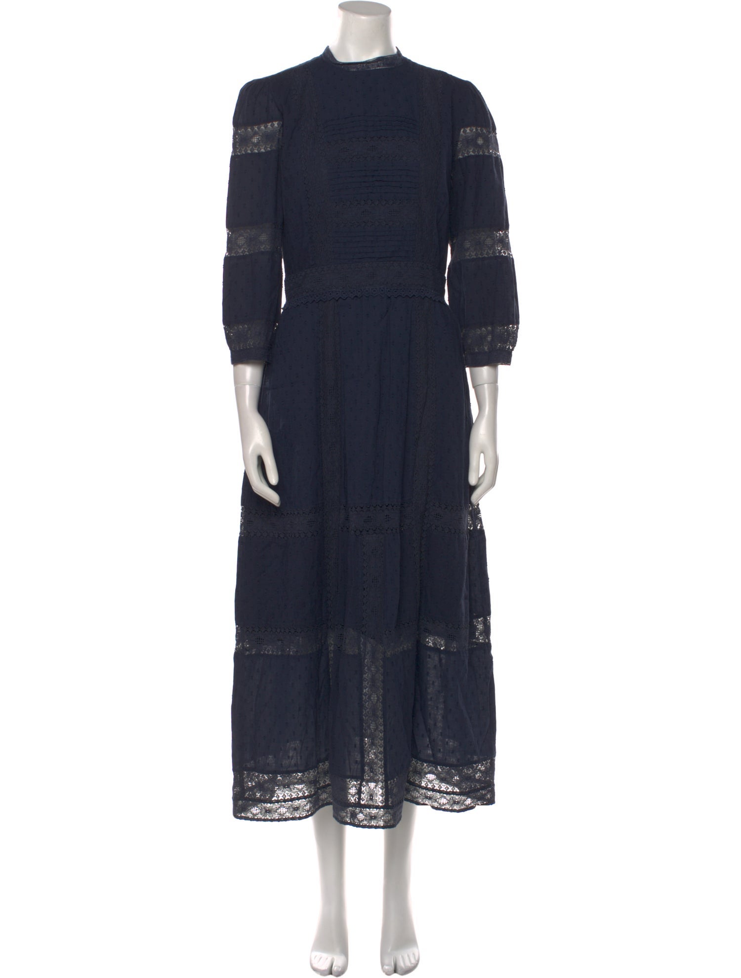 Beulah London Mock Neck Long Dress