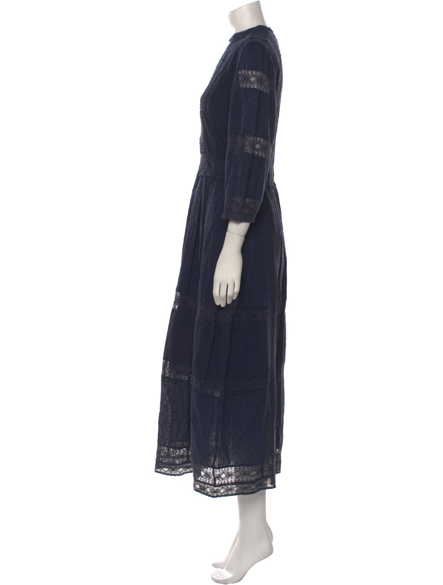 Beulah London Mock Neck Long Dress