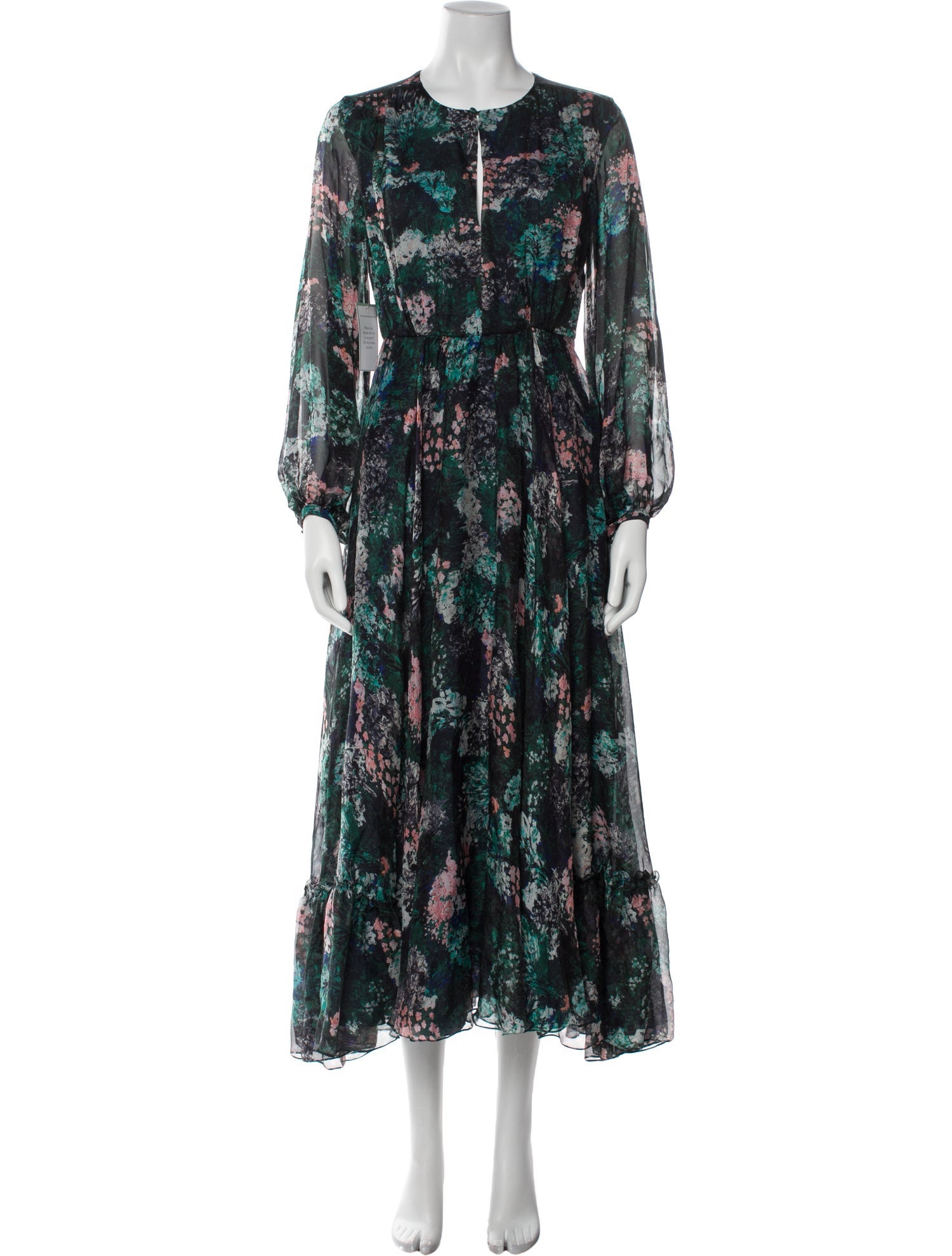 Beulah London Silk Long Dress w/ Tags