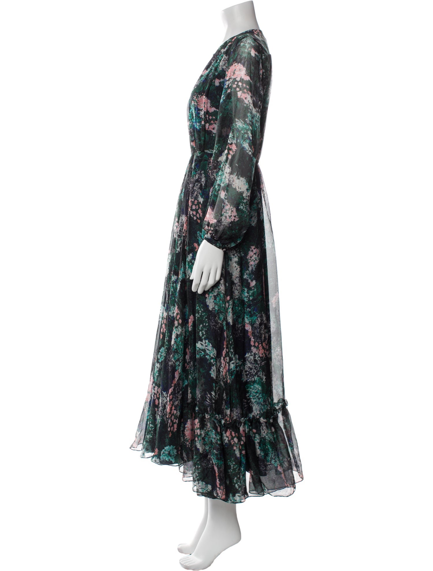 Beulah London Silk Long Dress w/ Tags