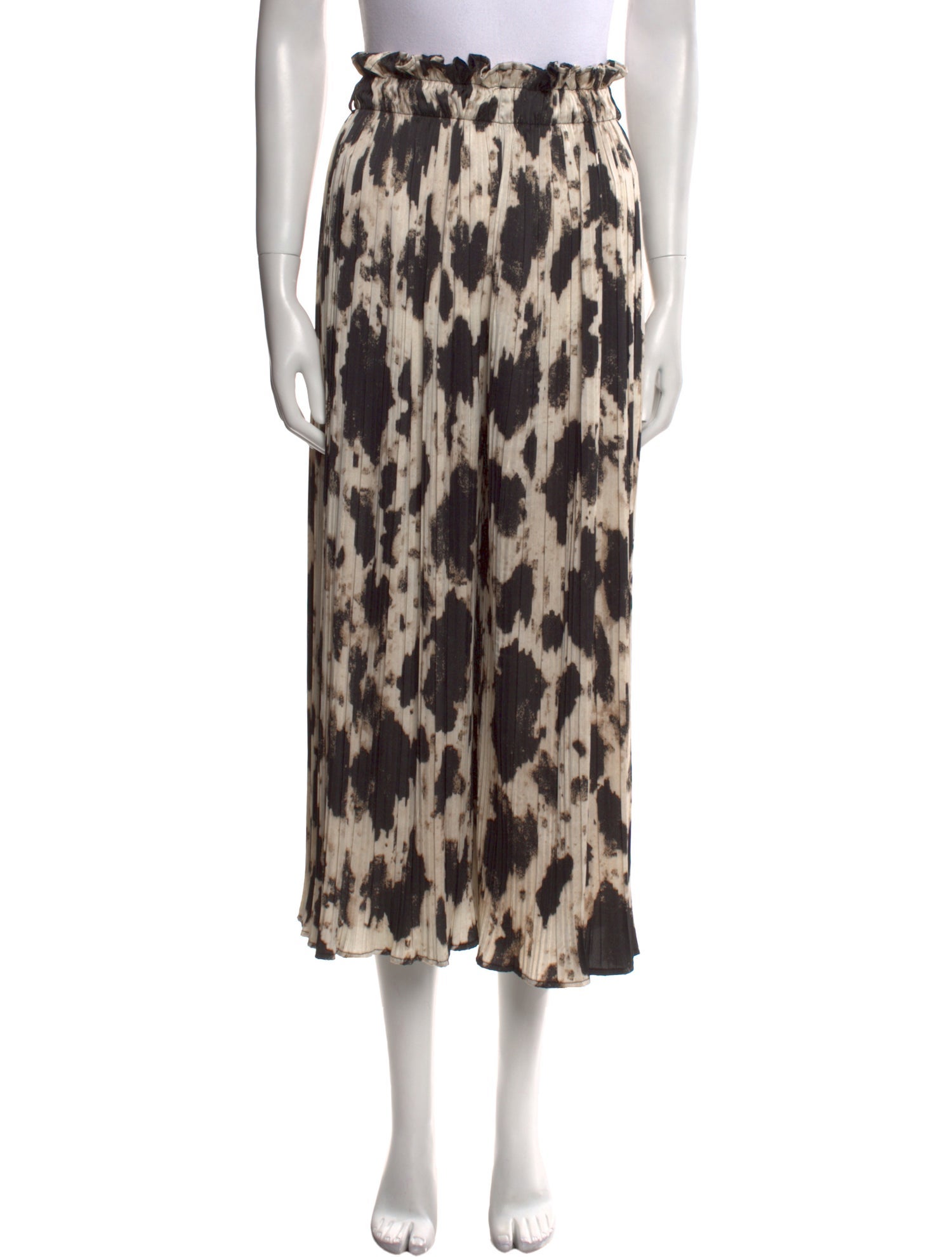 Beulah London Printed Wide Leg Pants