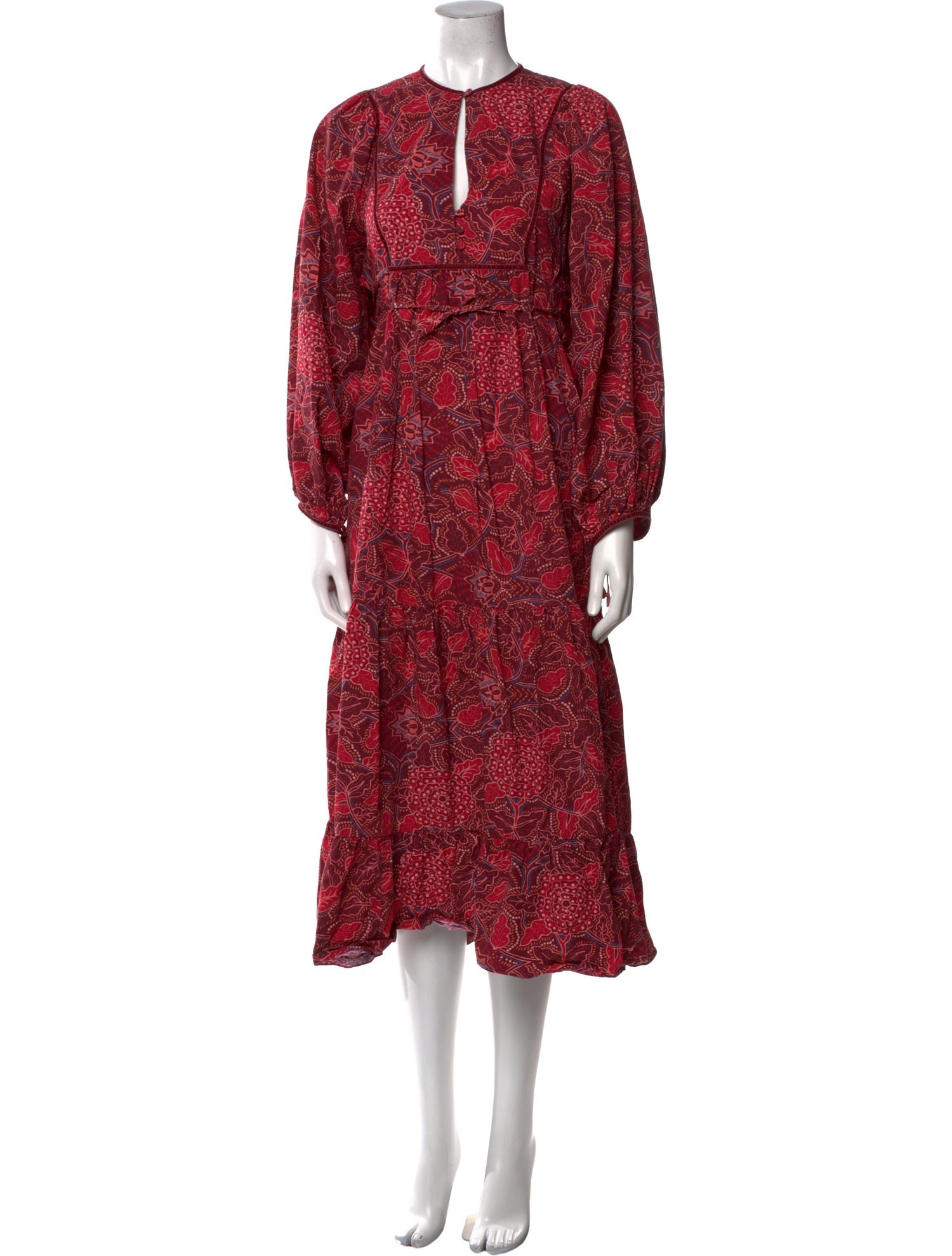 Beulah London Printed Long Dress