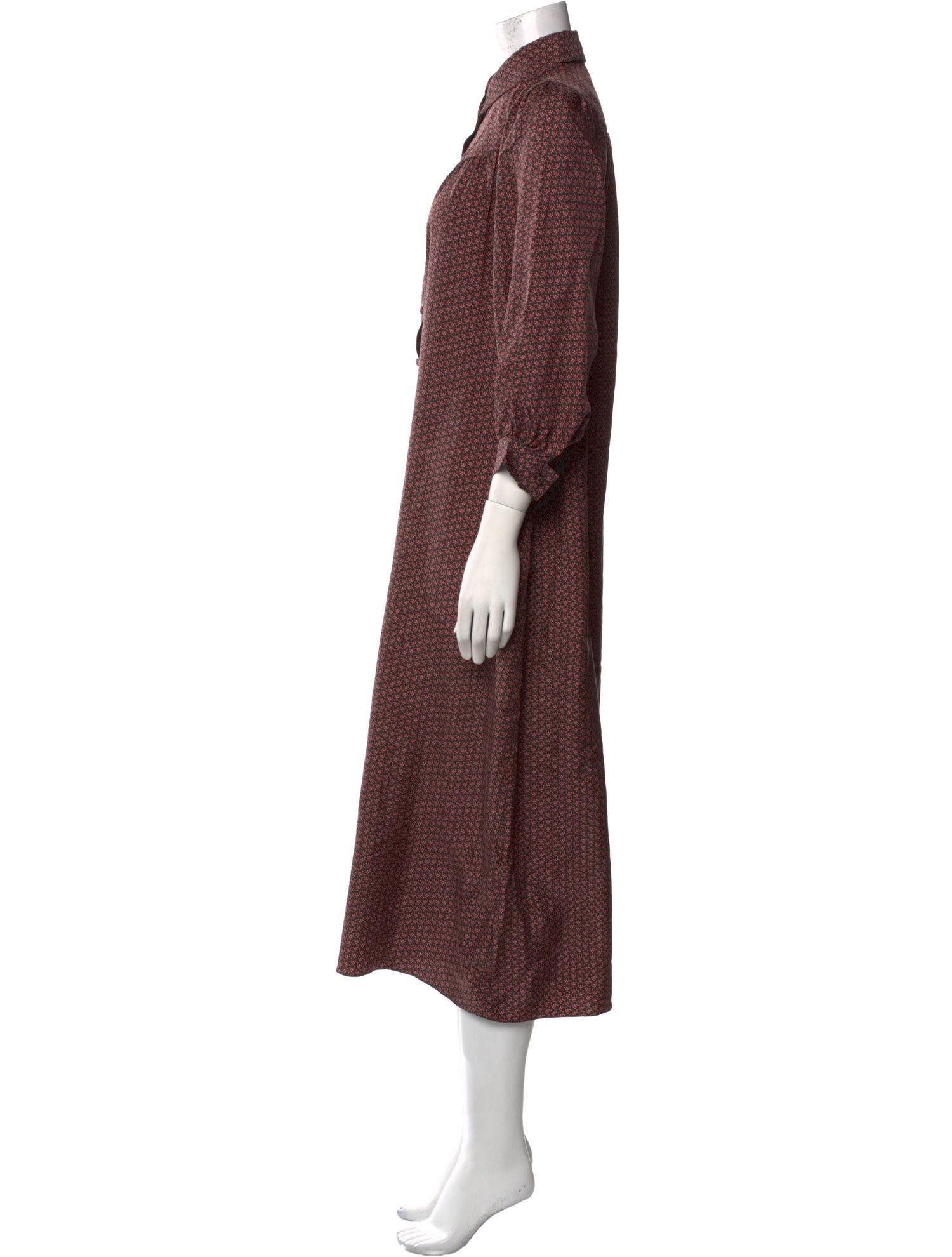 Beulah London Silk Long Dress
