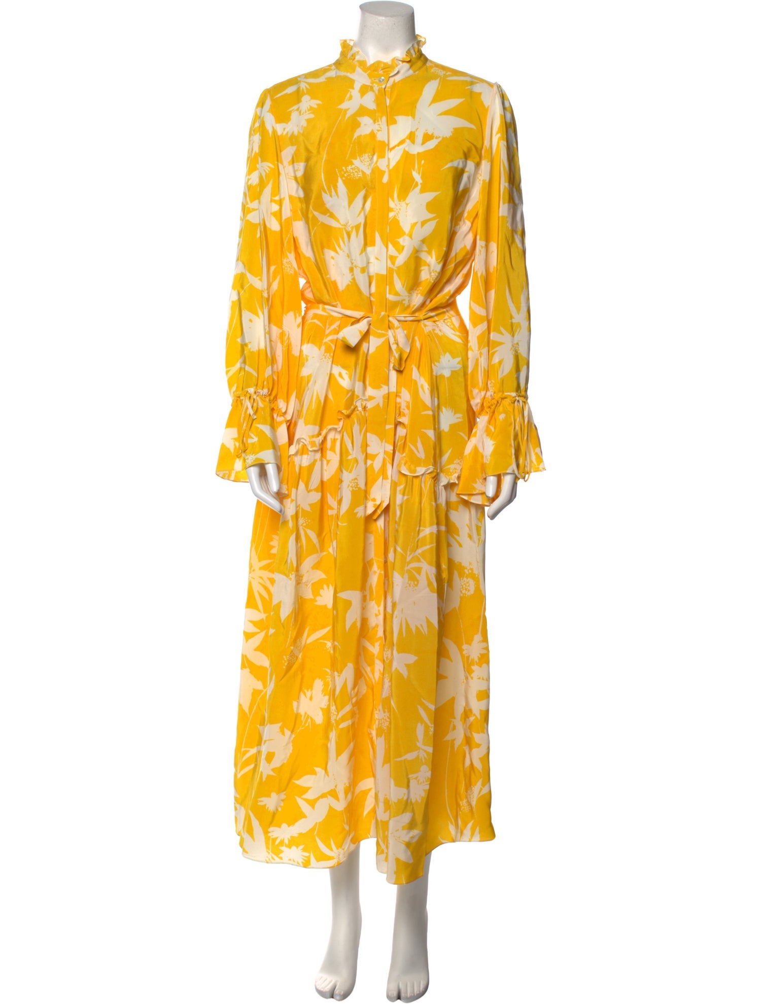 Beulah London Silk Long Dress