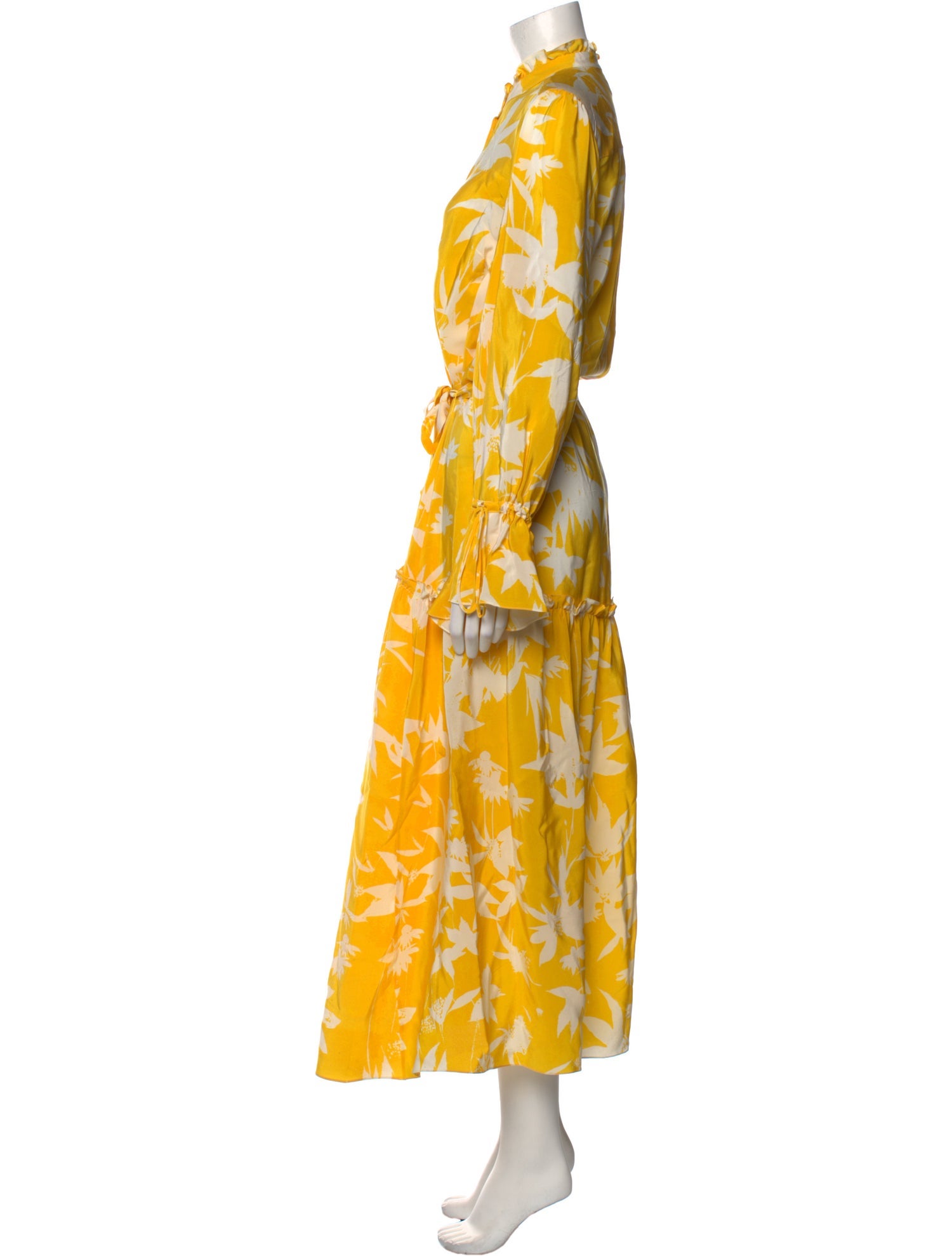 Beulah London Silk Long Dress