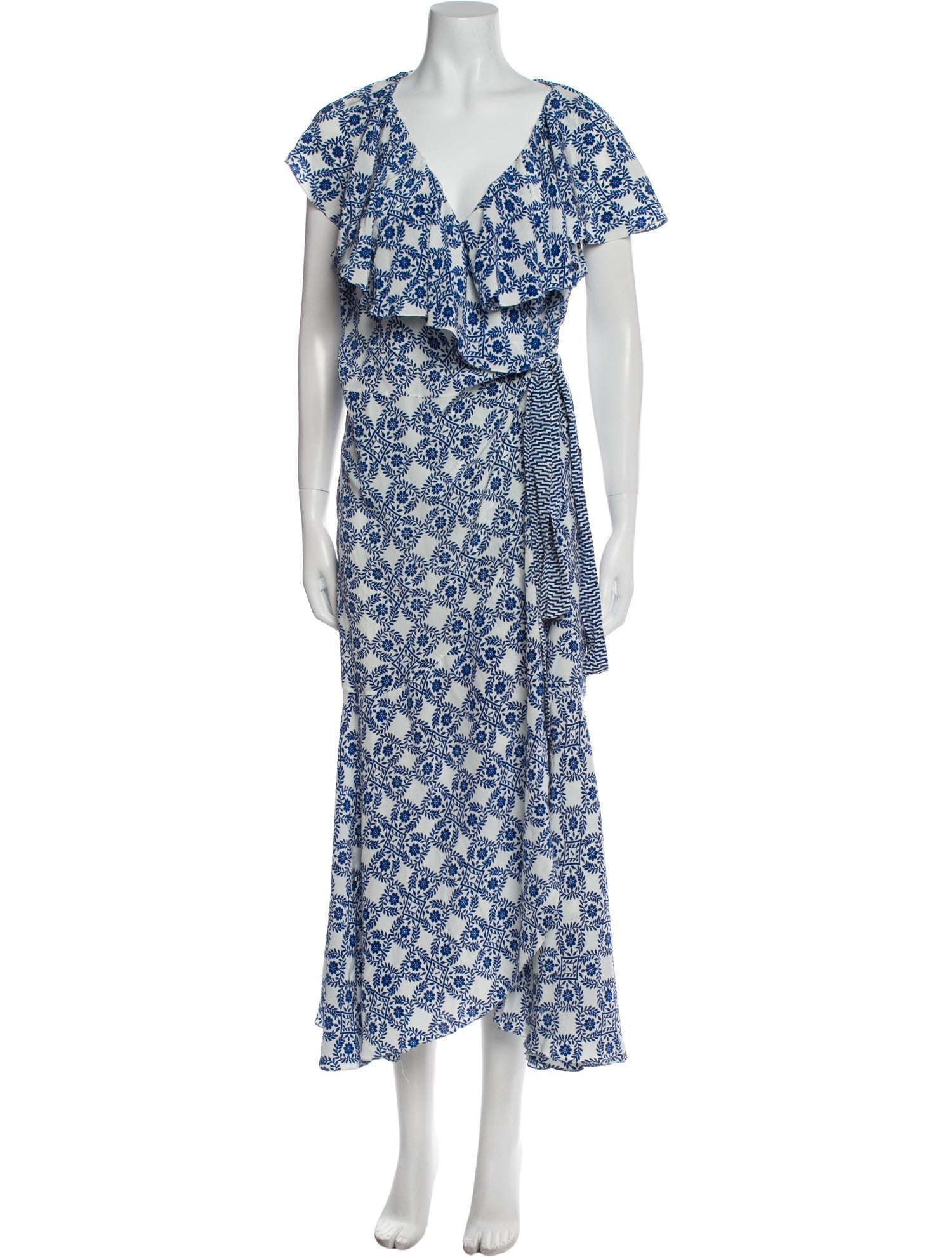 Beulah London Silk Long Dress