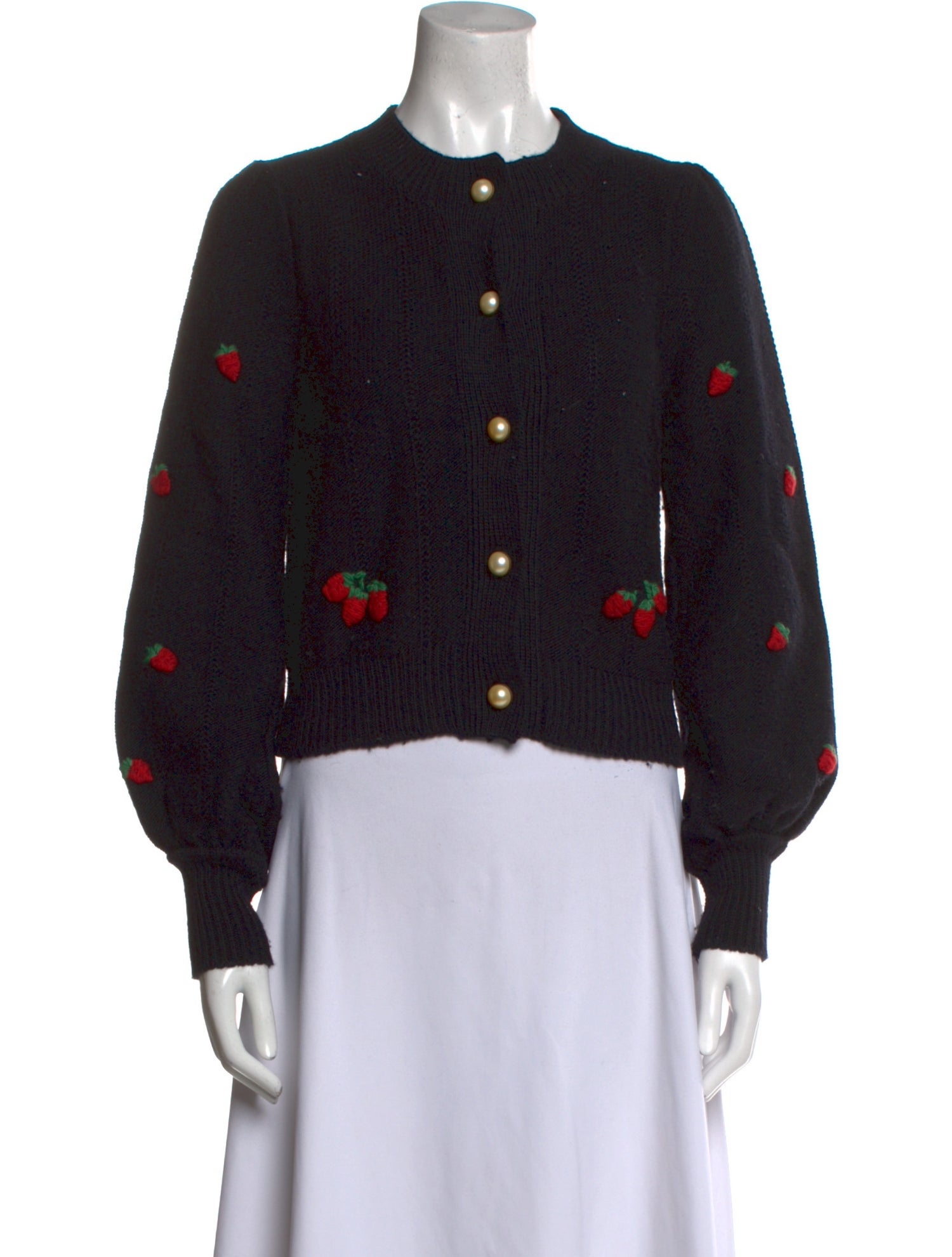 Beulah London Wool Printed Sweater