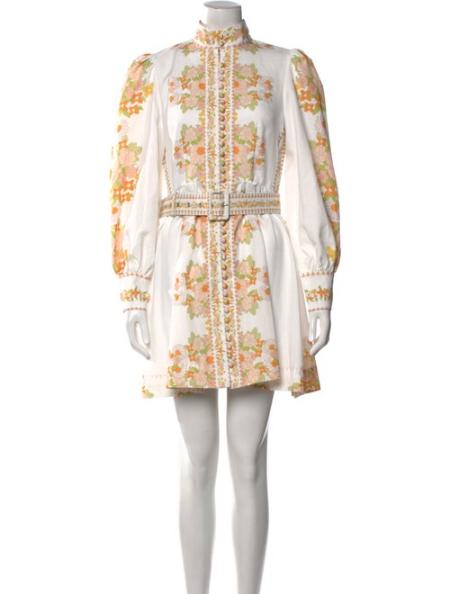 Beulah Style Floral Print Mini Dress