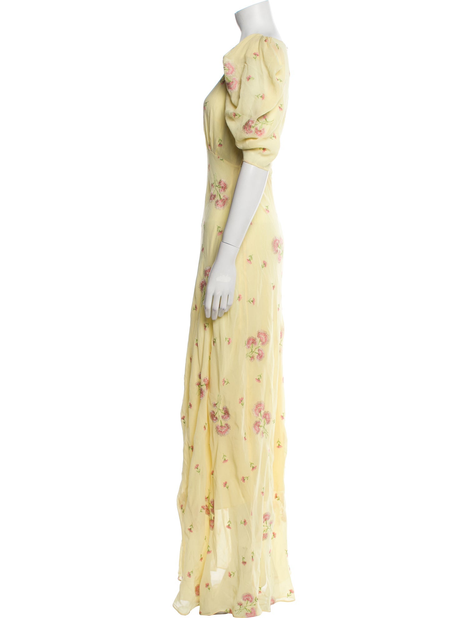 Beulah London Silk Long Dress