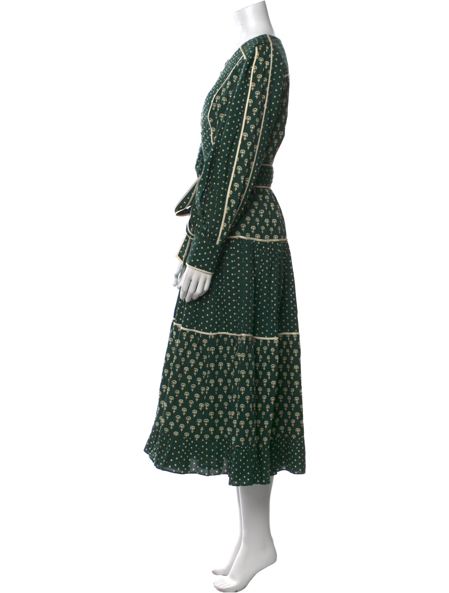 Beulah London Printed Long Dress