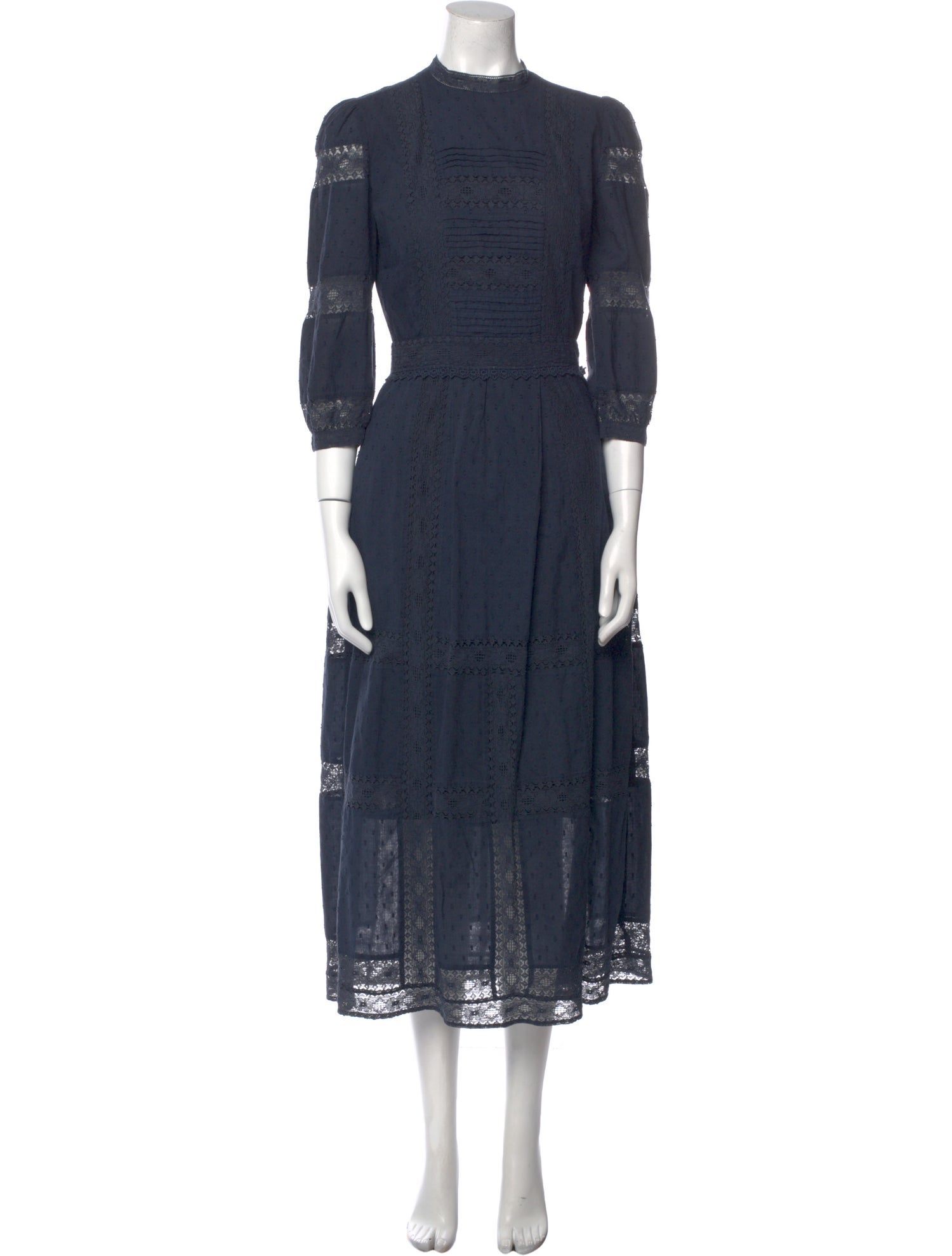 Beulah London Mock Neck Long Dress
