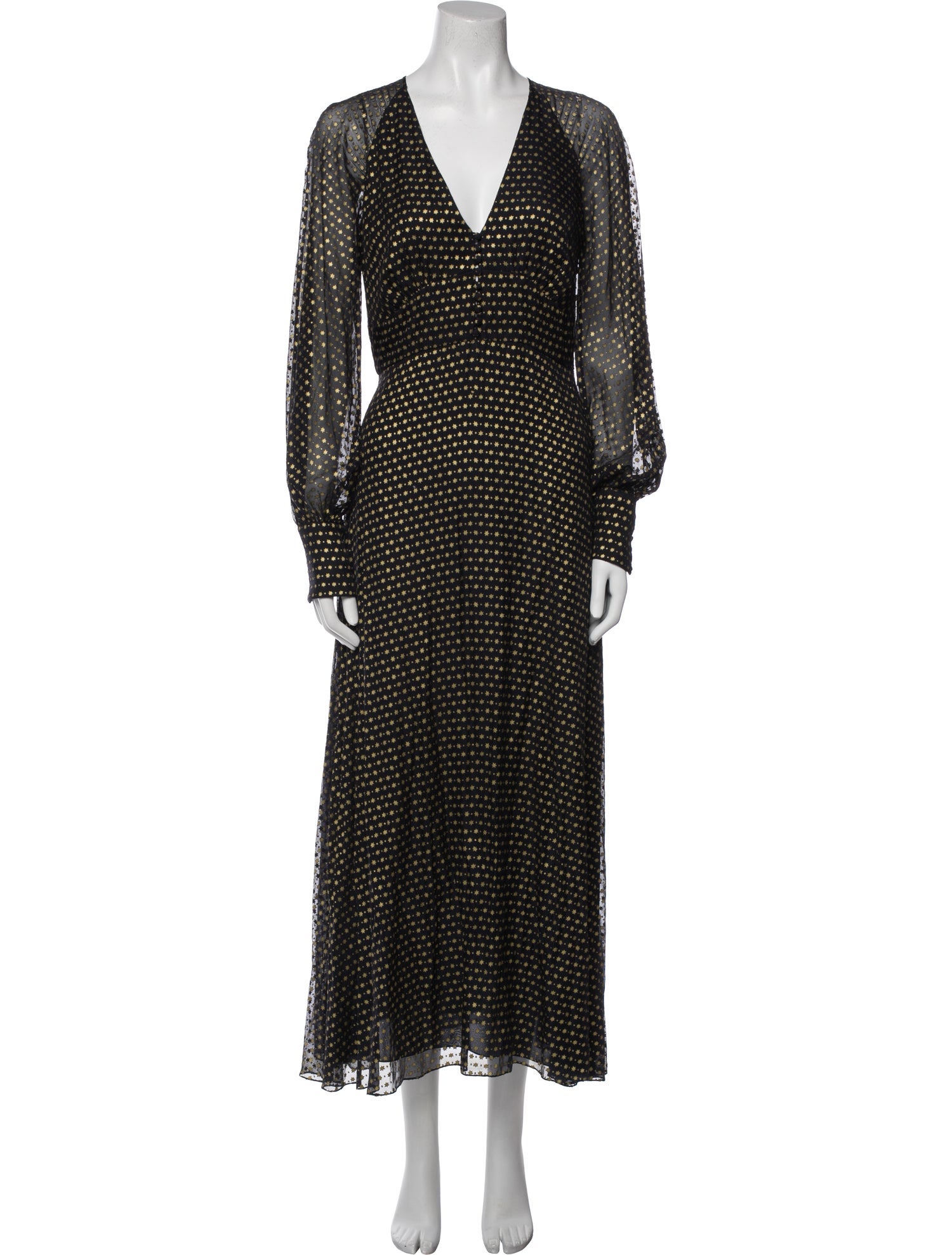 Beulah London Printed Long Dress