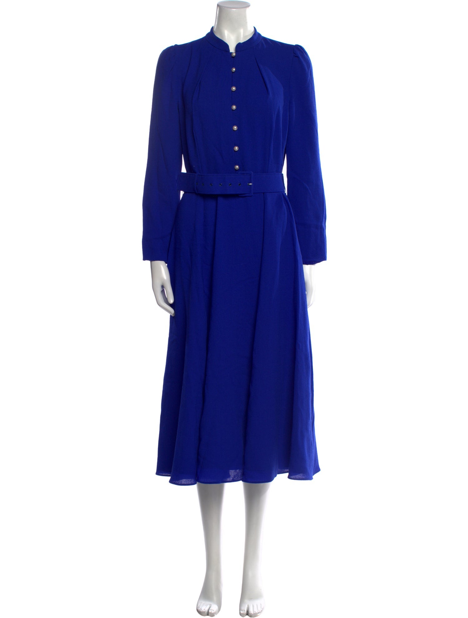 Beulah London Wool Midi Length Dress