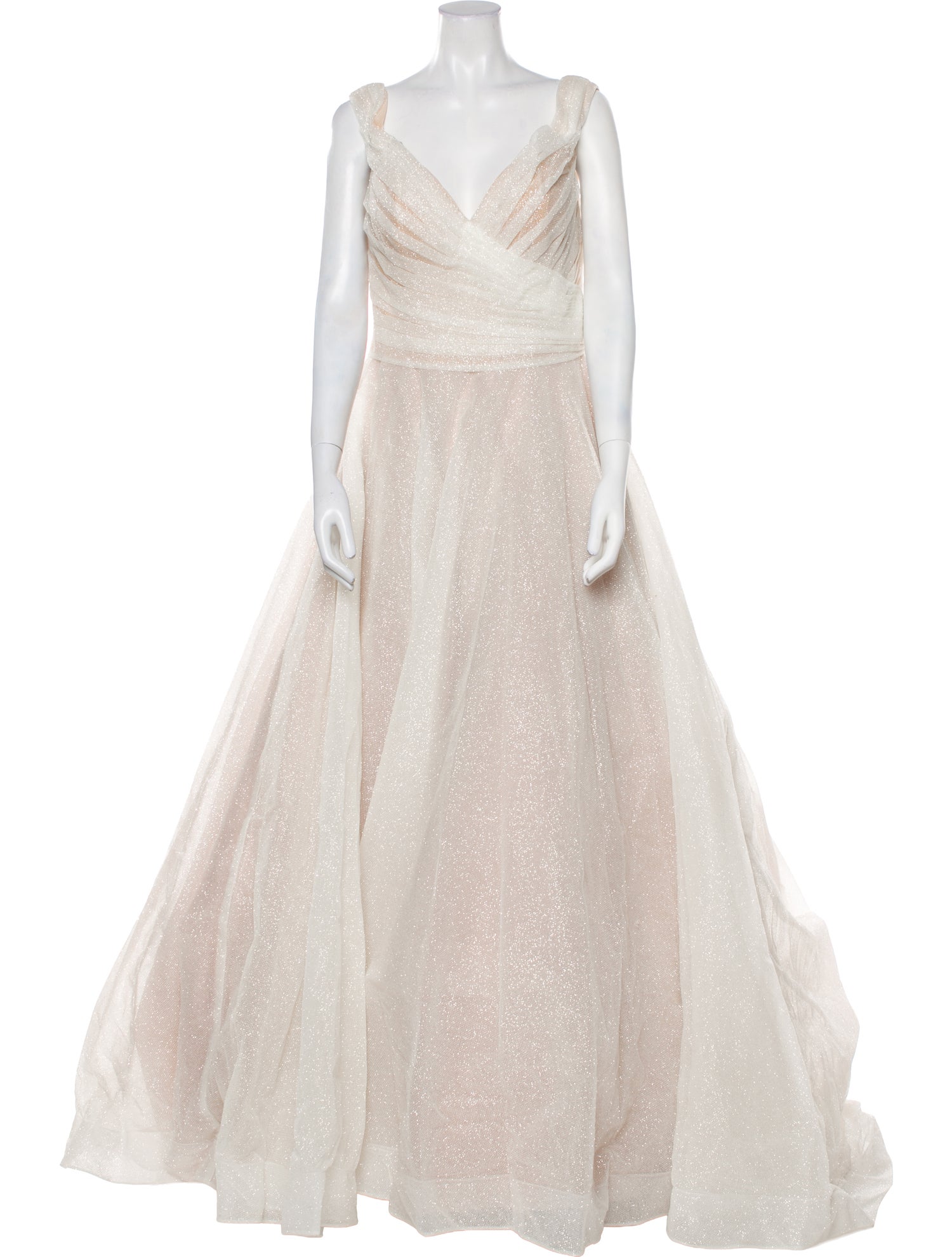 Abella V-Neck Long Dress w/ Tags