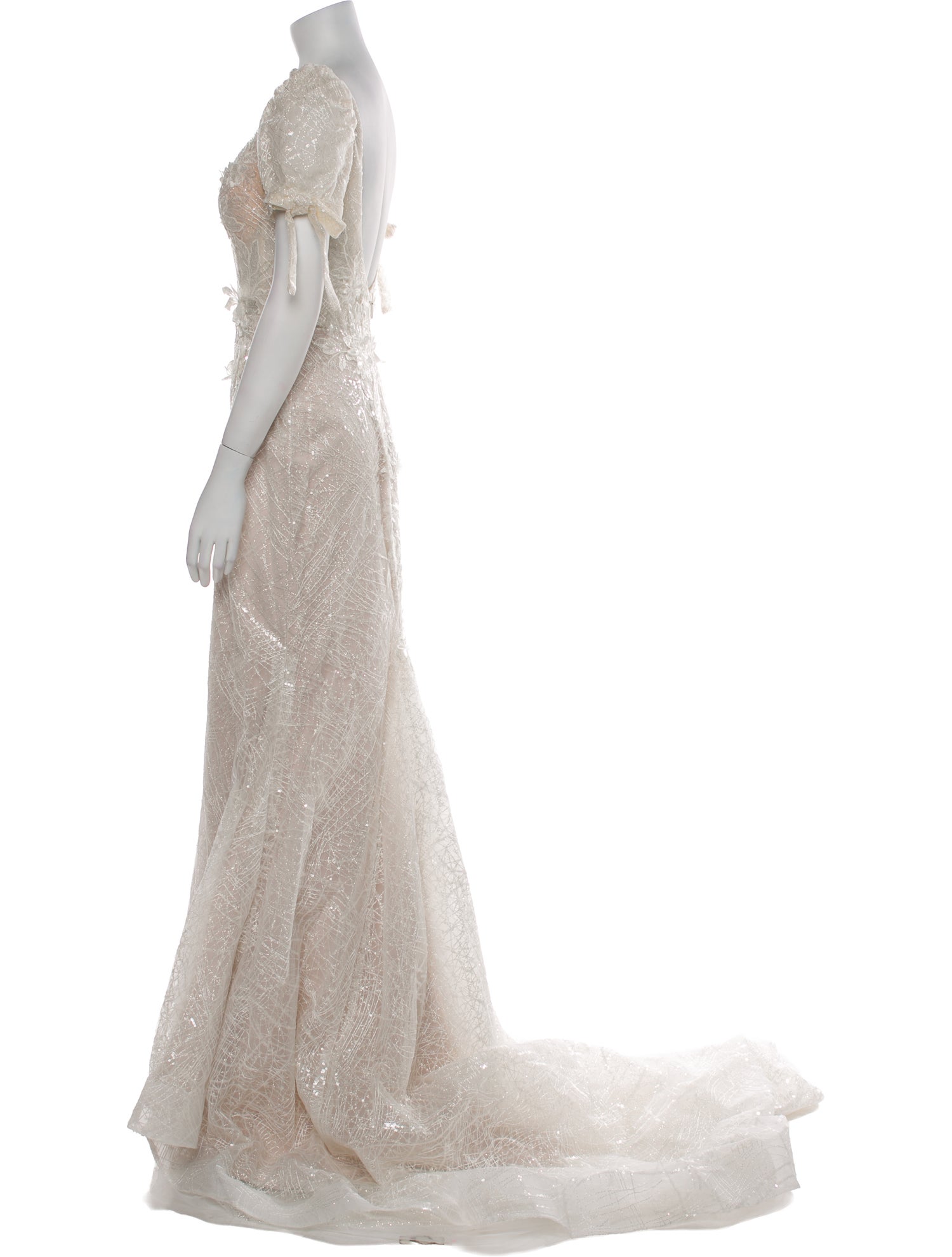 Abella V-Neck Long Dress