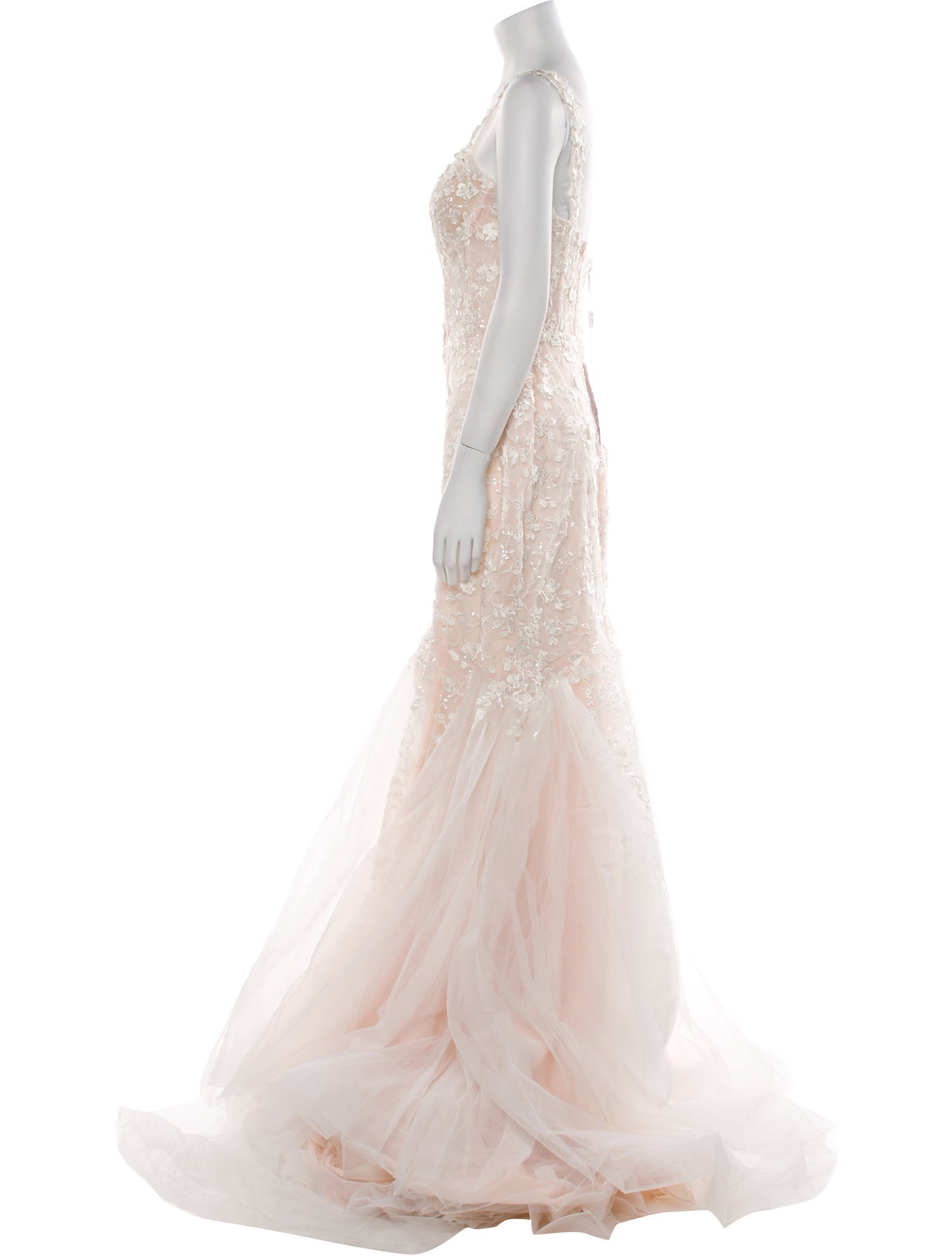 Abella V-Neck Long Dress