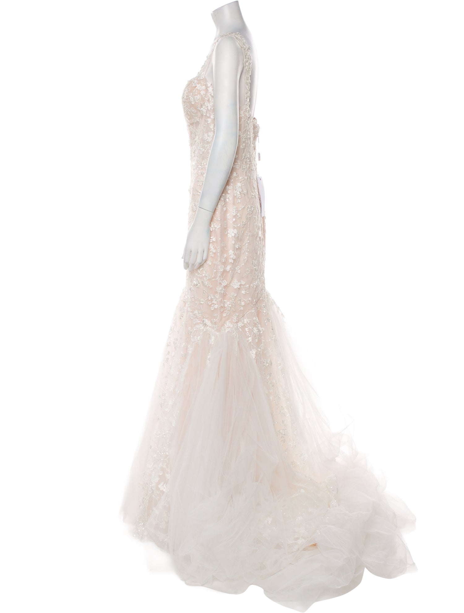 Abella V-Neck Long Dress w/ Tags