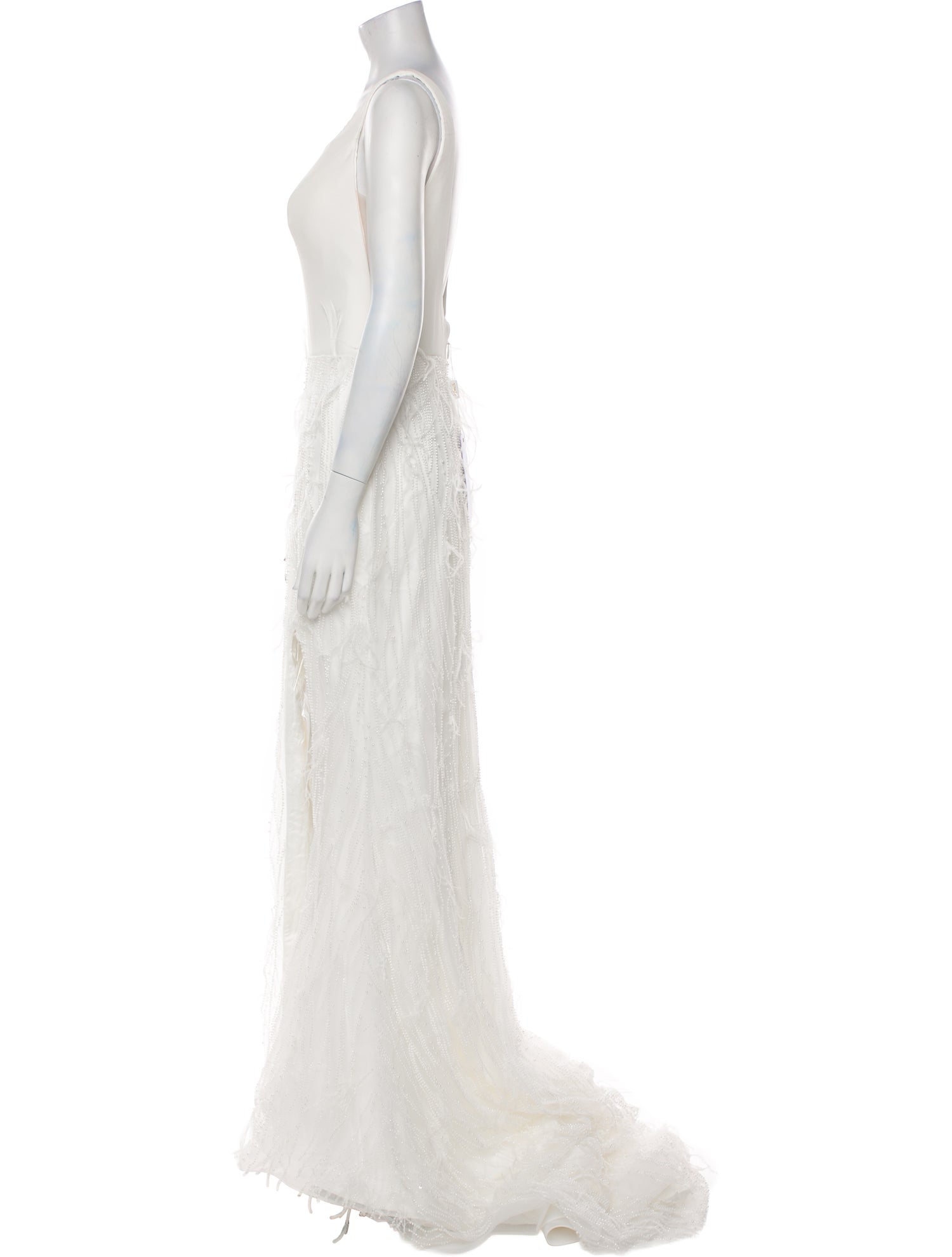 Abella Square Neckline Long Dress w/ Tags