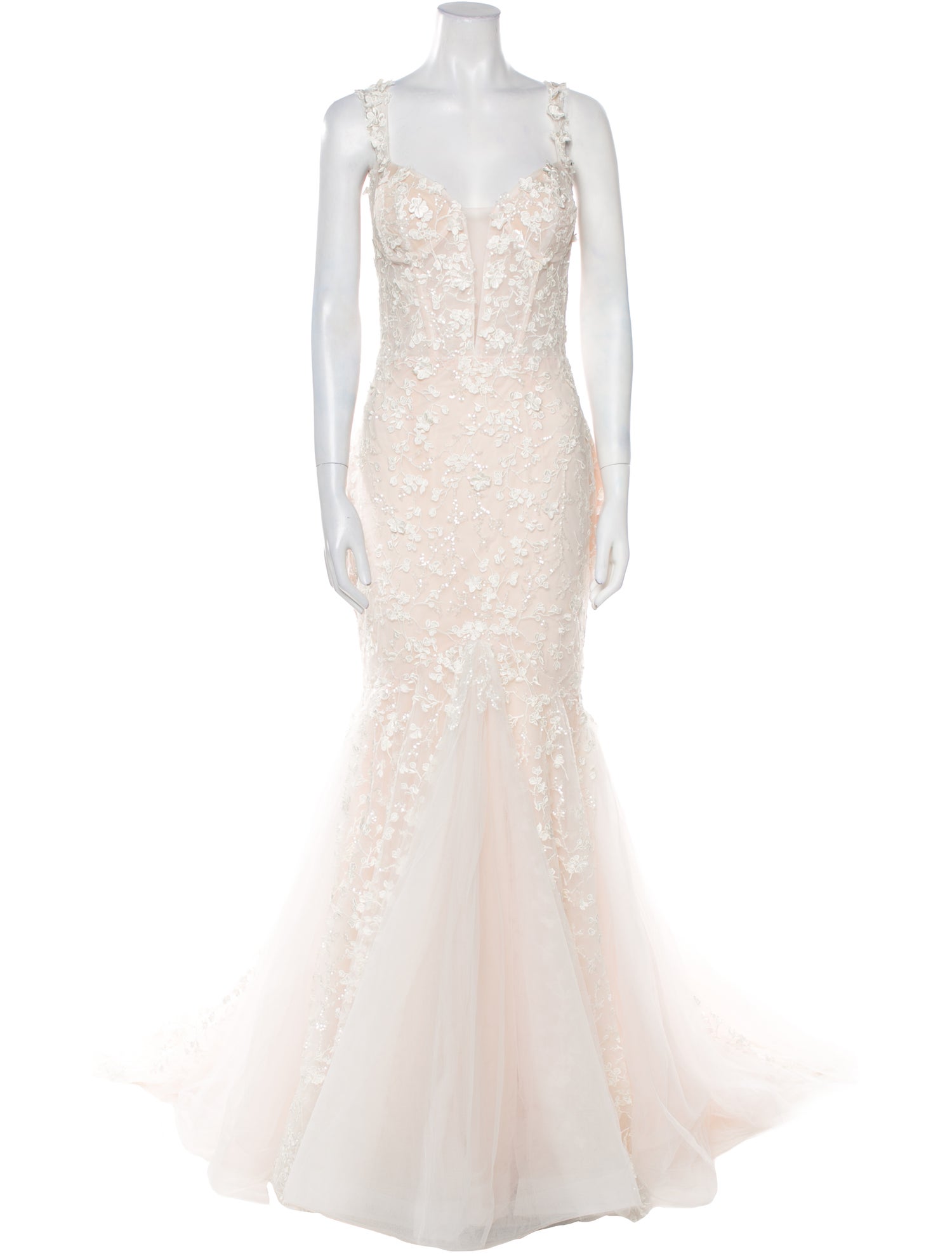 Abella V-Neck Long Dress w/ Tags