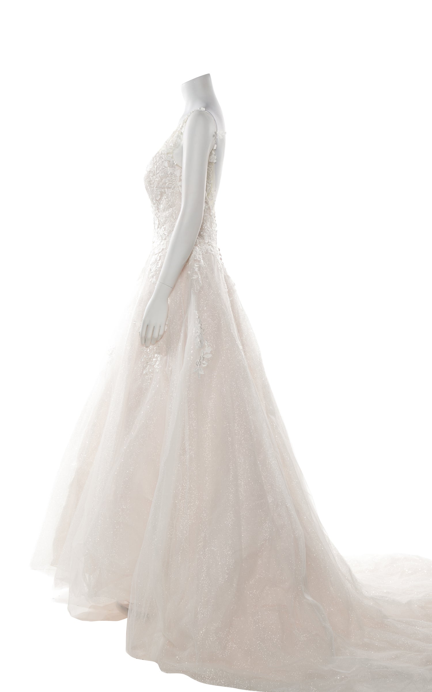 Abella Bateau Neckline Long Dress