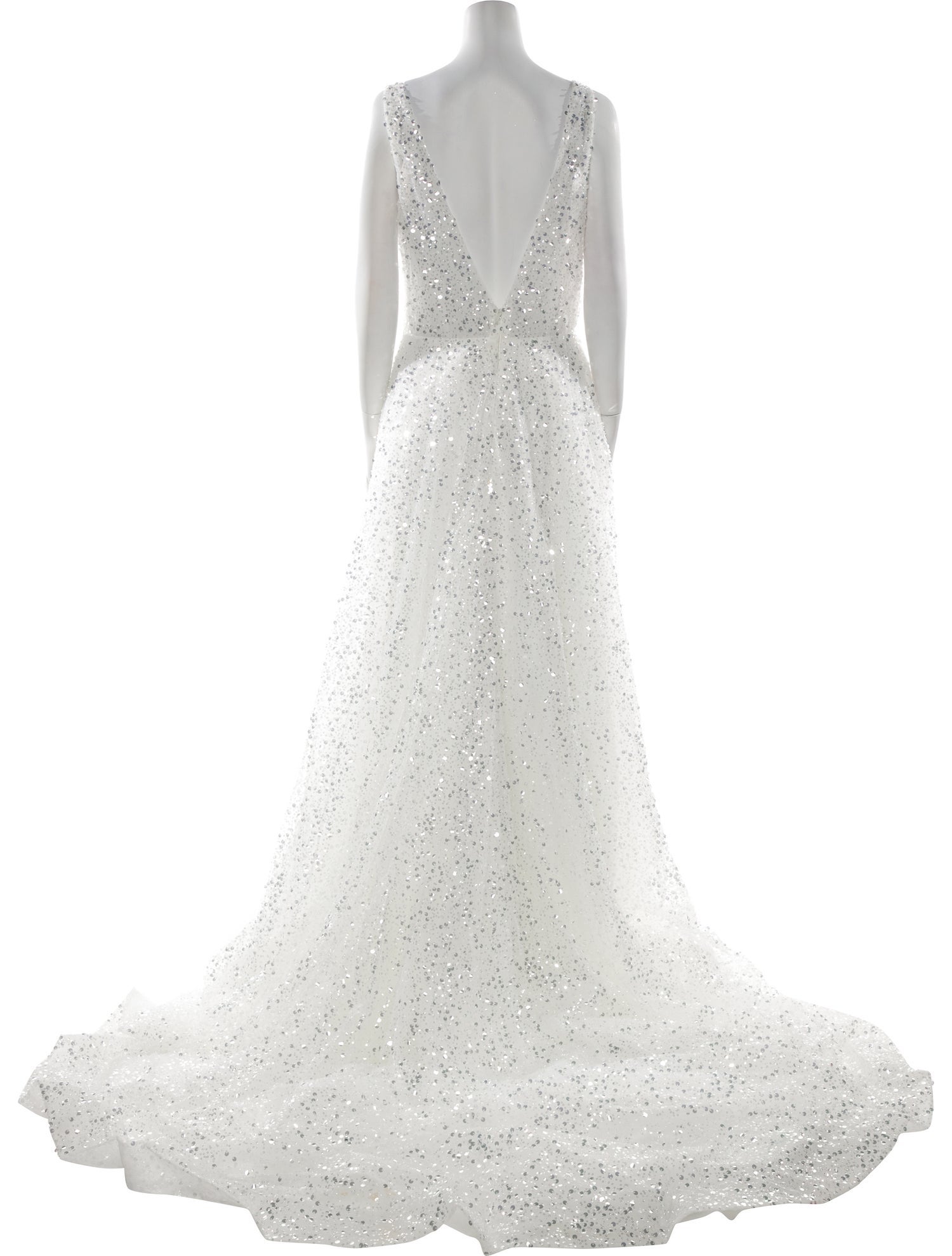 Abella V-Neck Long Dress