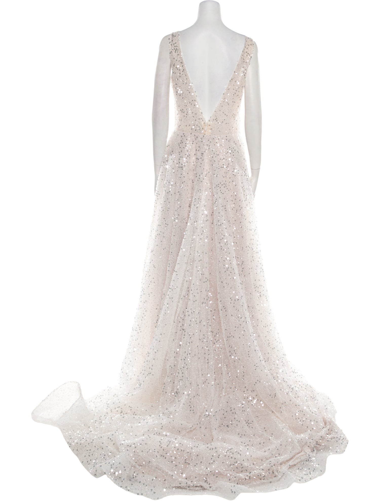 Abella V-Neck Long Dress