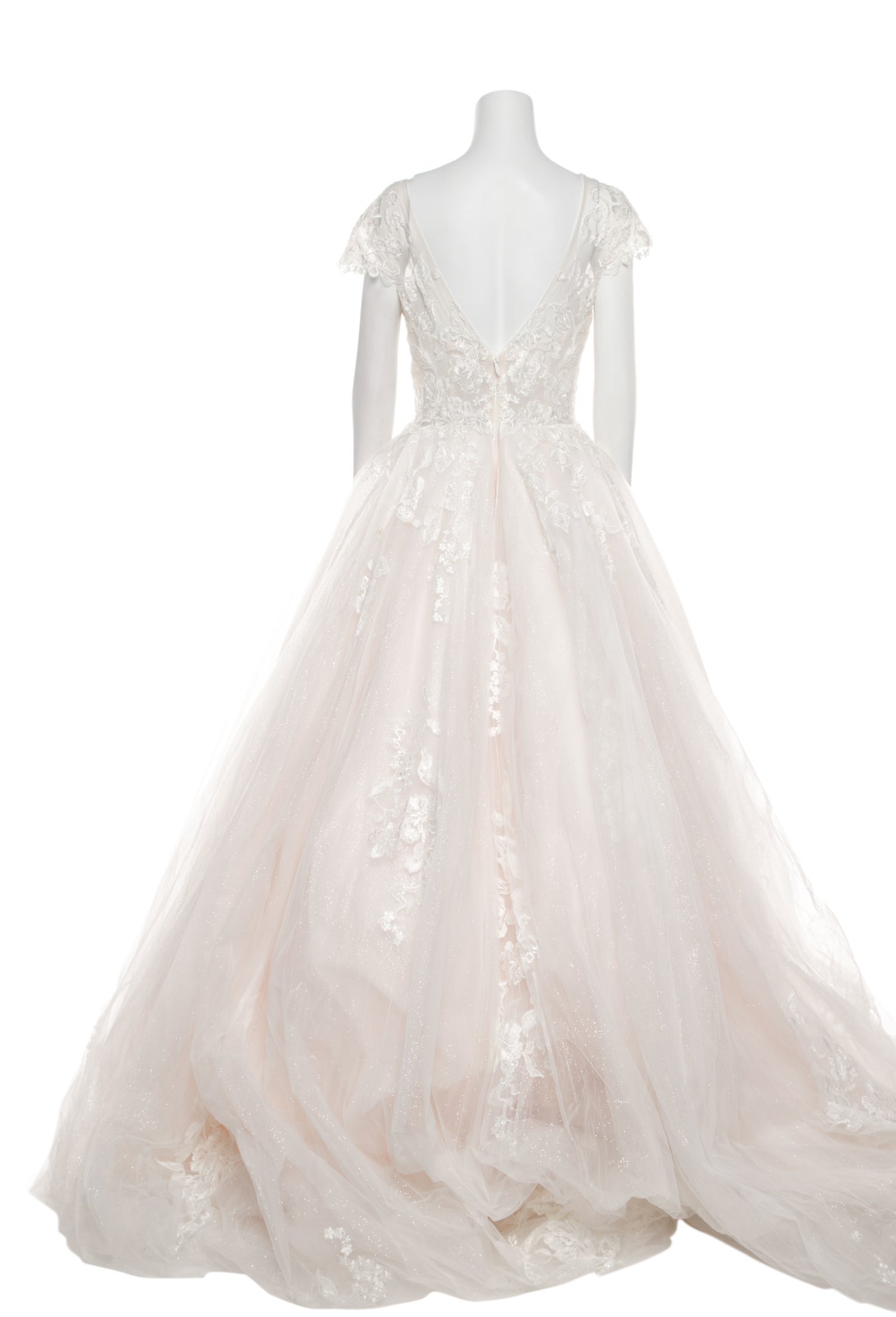 Abella Lace Pattern Long Dress w/ Tags