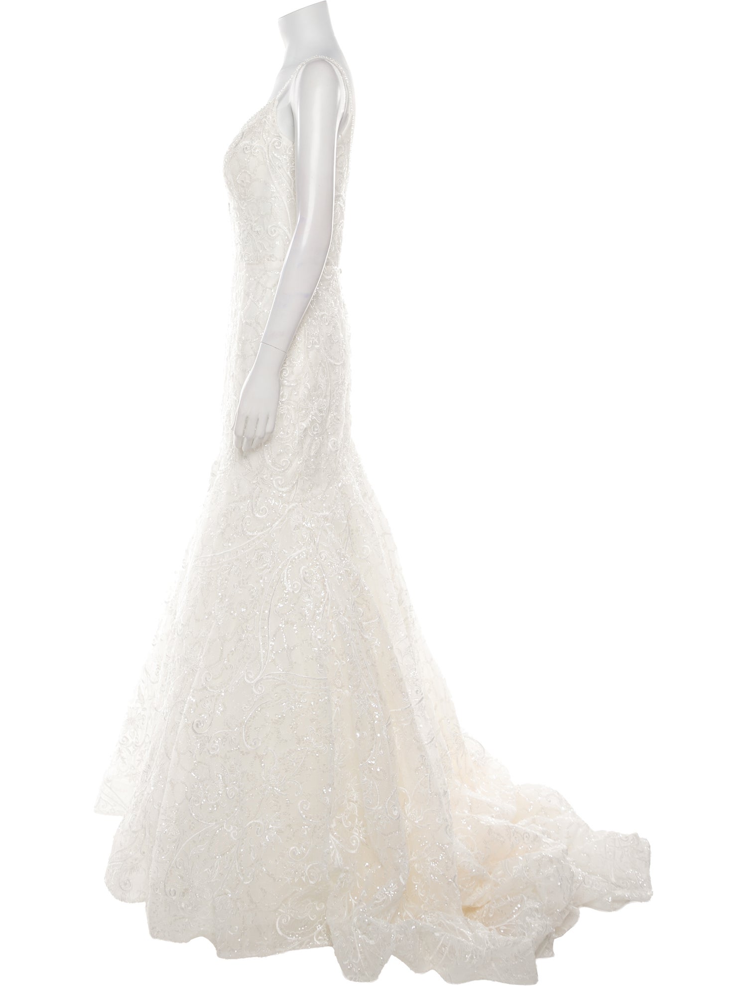 Abella V-Neck Long Dress w/ Tags