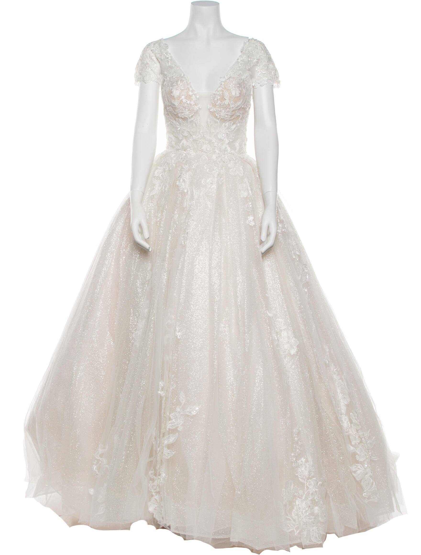 Abella V-Neck Long Dress w/ Tags