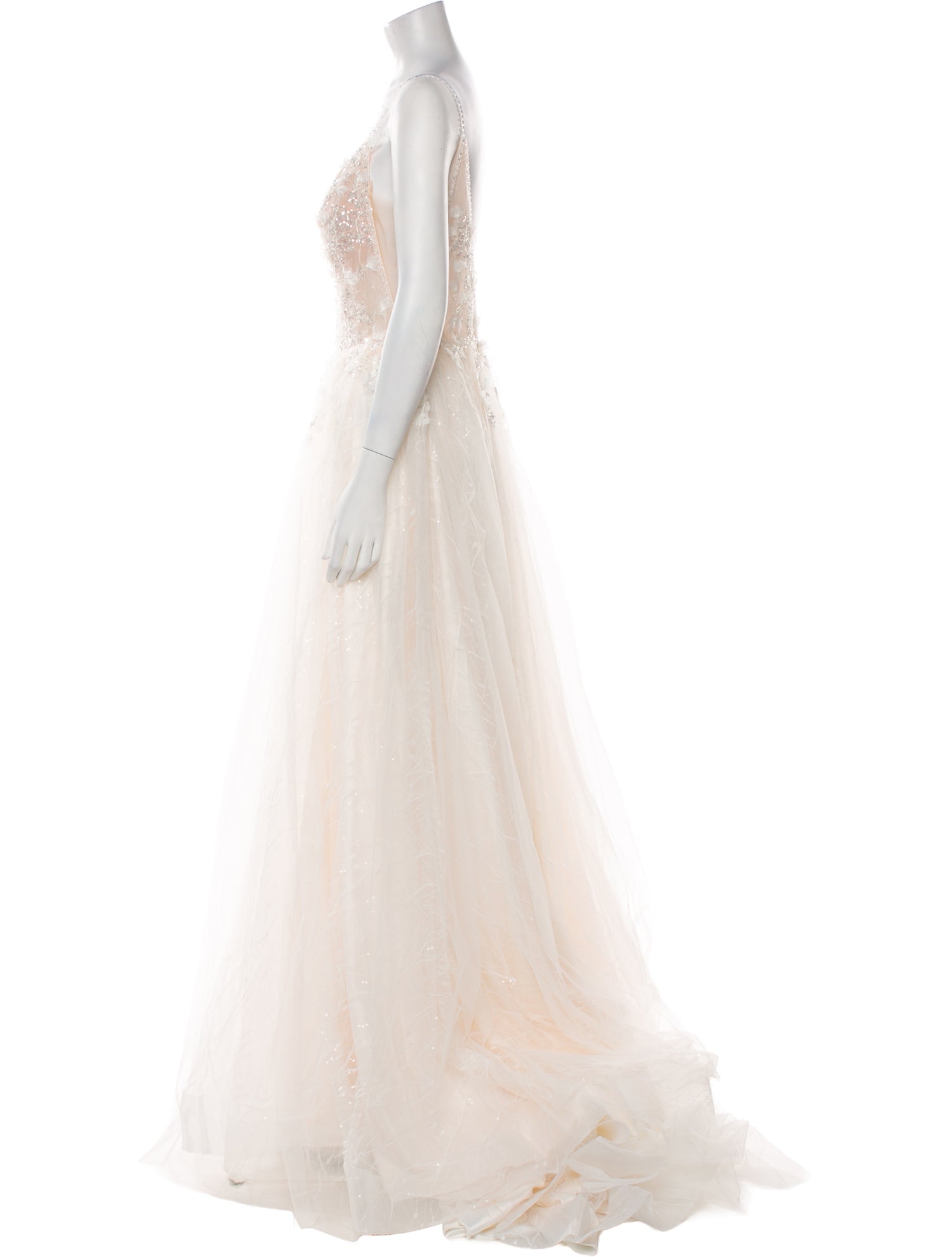 Abella Scoop Neck Long Dress w/ Tags