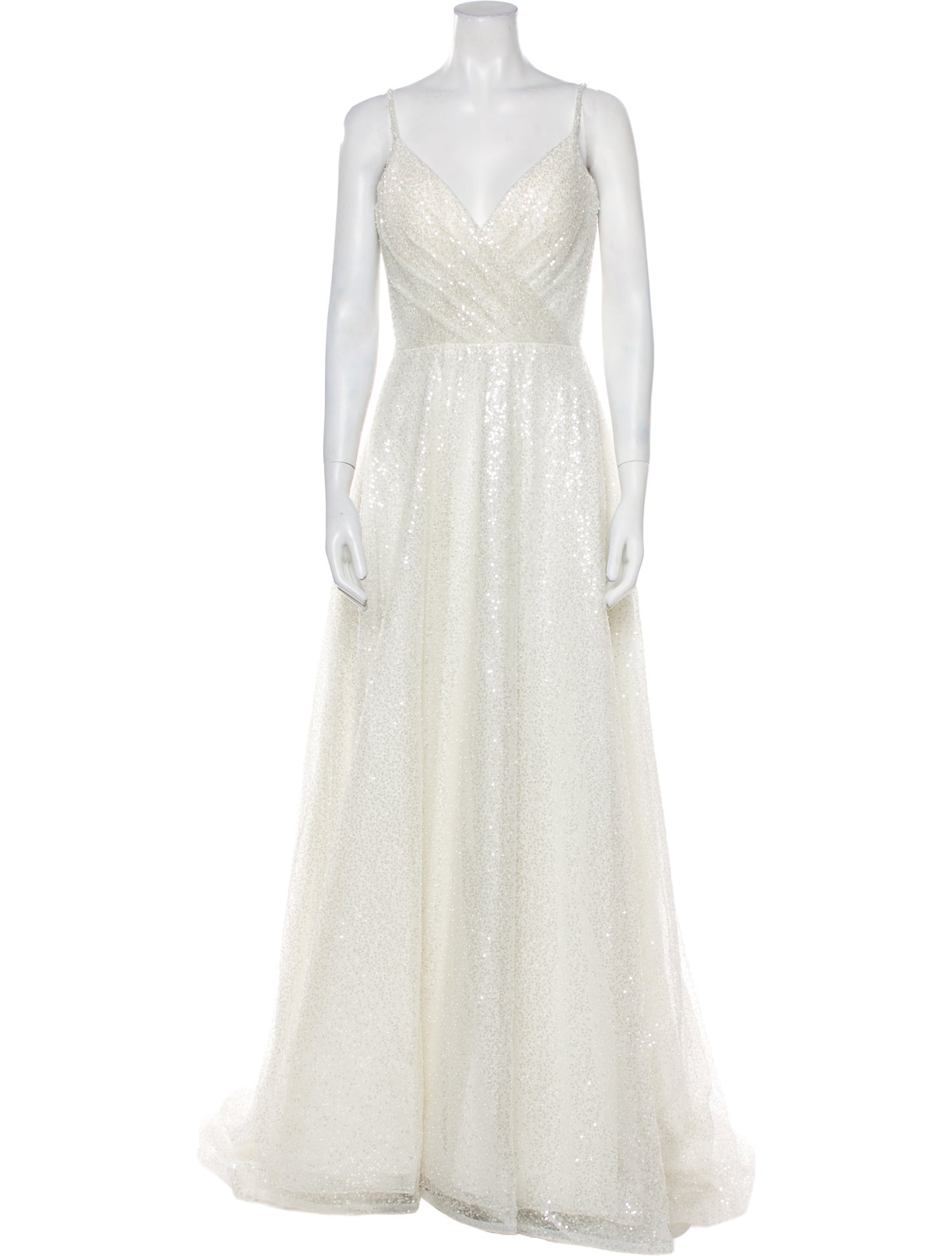 Abella Square Neckline Long Dress