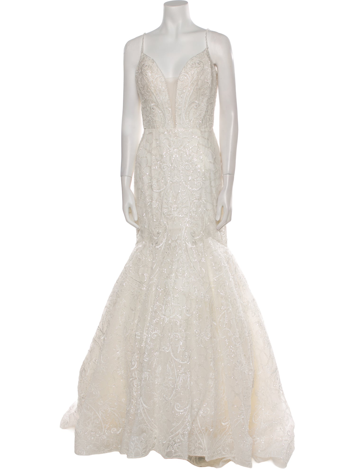 Abella V-Neck Long Dress w/ Tags