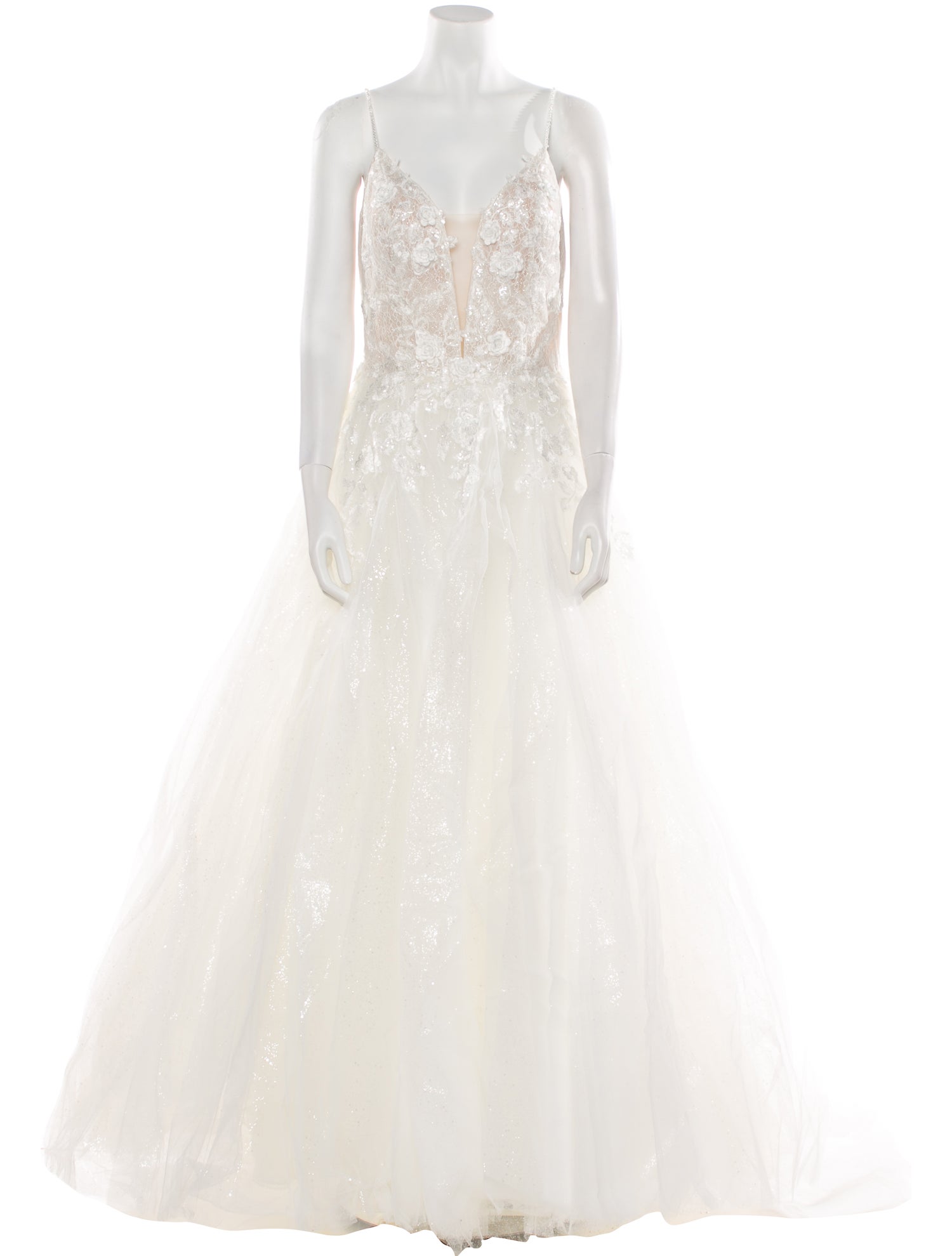 Abella V-Neck Long Dress w/ Tags