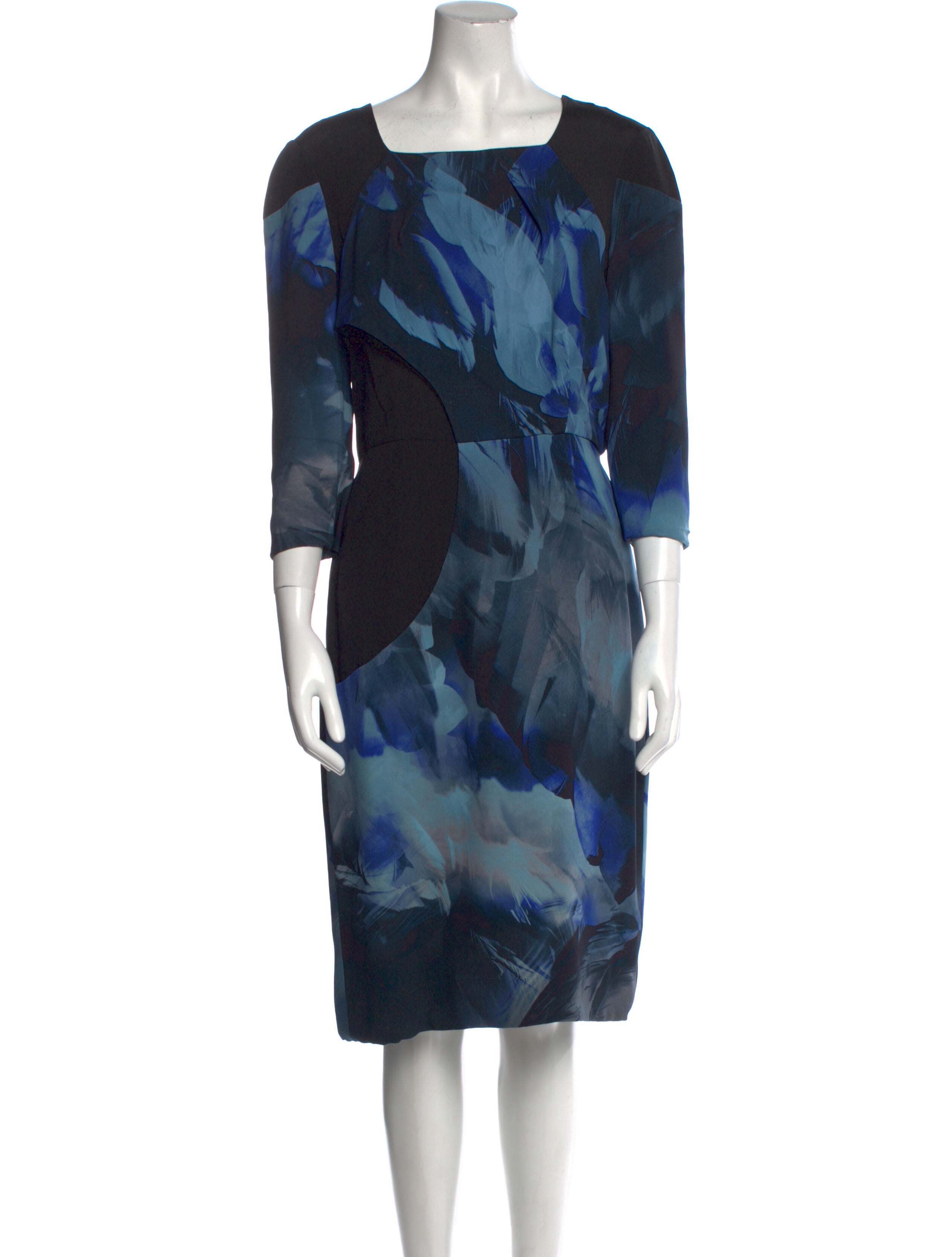 Bibhu Mohapatra Silk Midi Length Dress