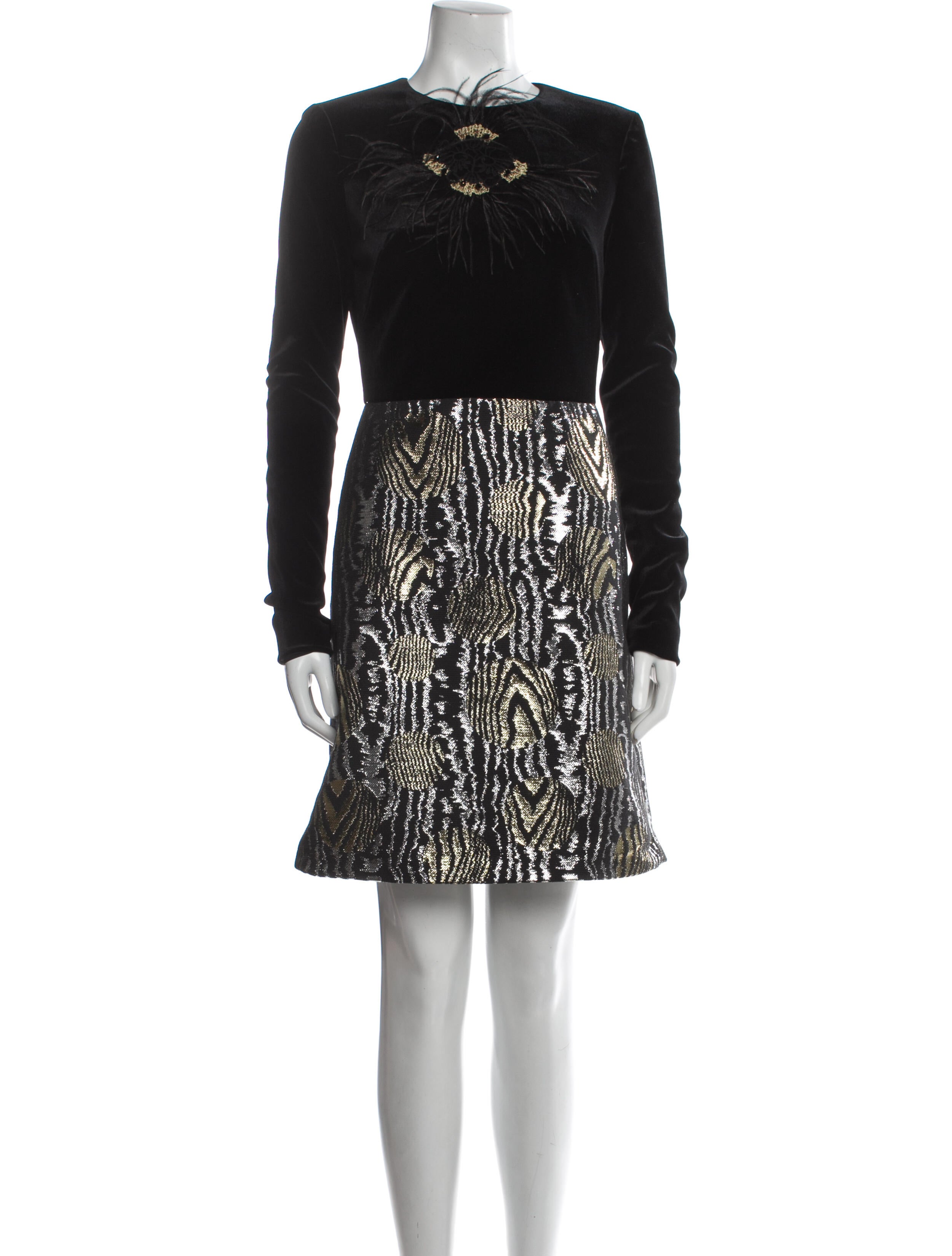 Bibhu Mohapatra Printed Mini Dress