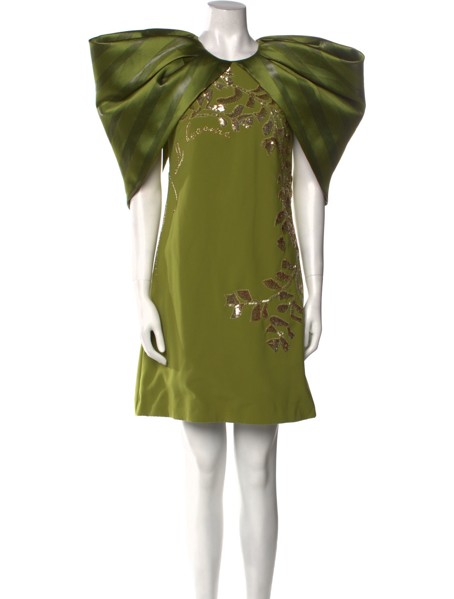 Bibhu Mohapatra Crew Neck Mini Dress