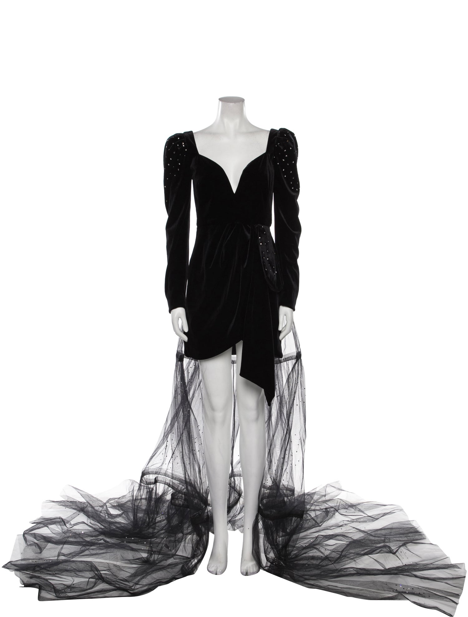 Bibhu Mohapatra V-Neck Mini Dress