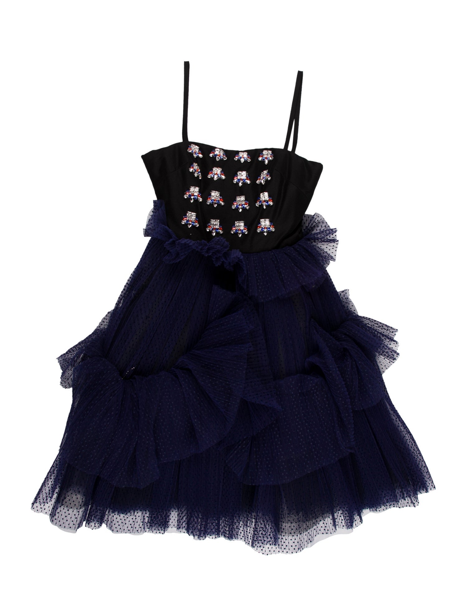 Bibhu Mohapatra Square Neckline Knee-Length Dress