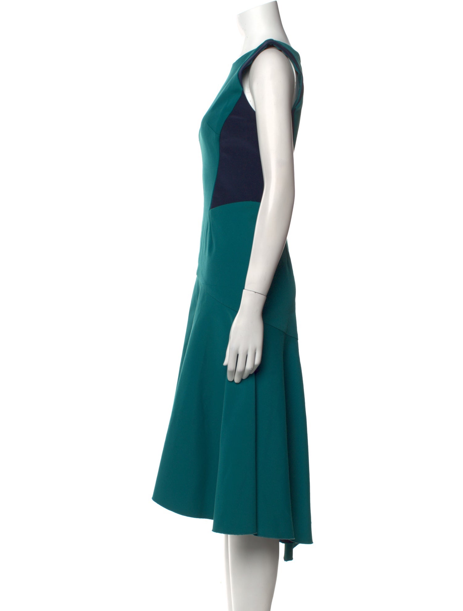 Bibhu Mohapatra Crew Neck Midi Length Dress