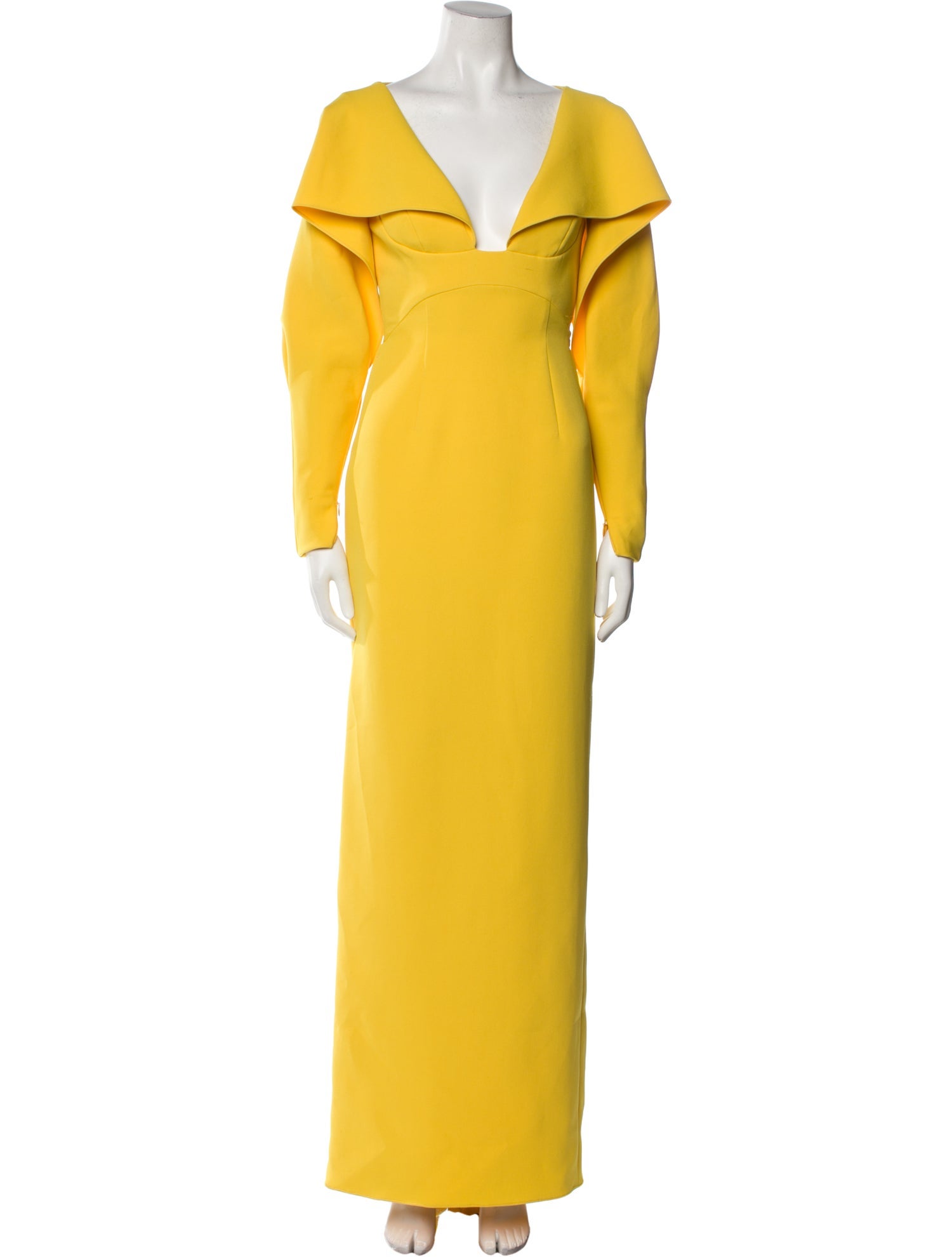 Bibhu Mohapatra V-Neck Long Dress